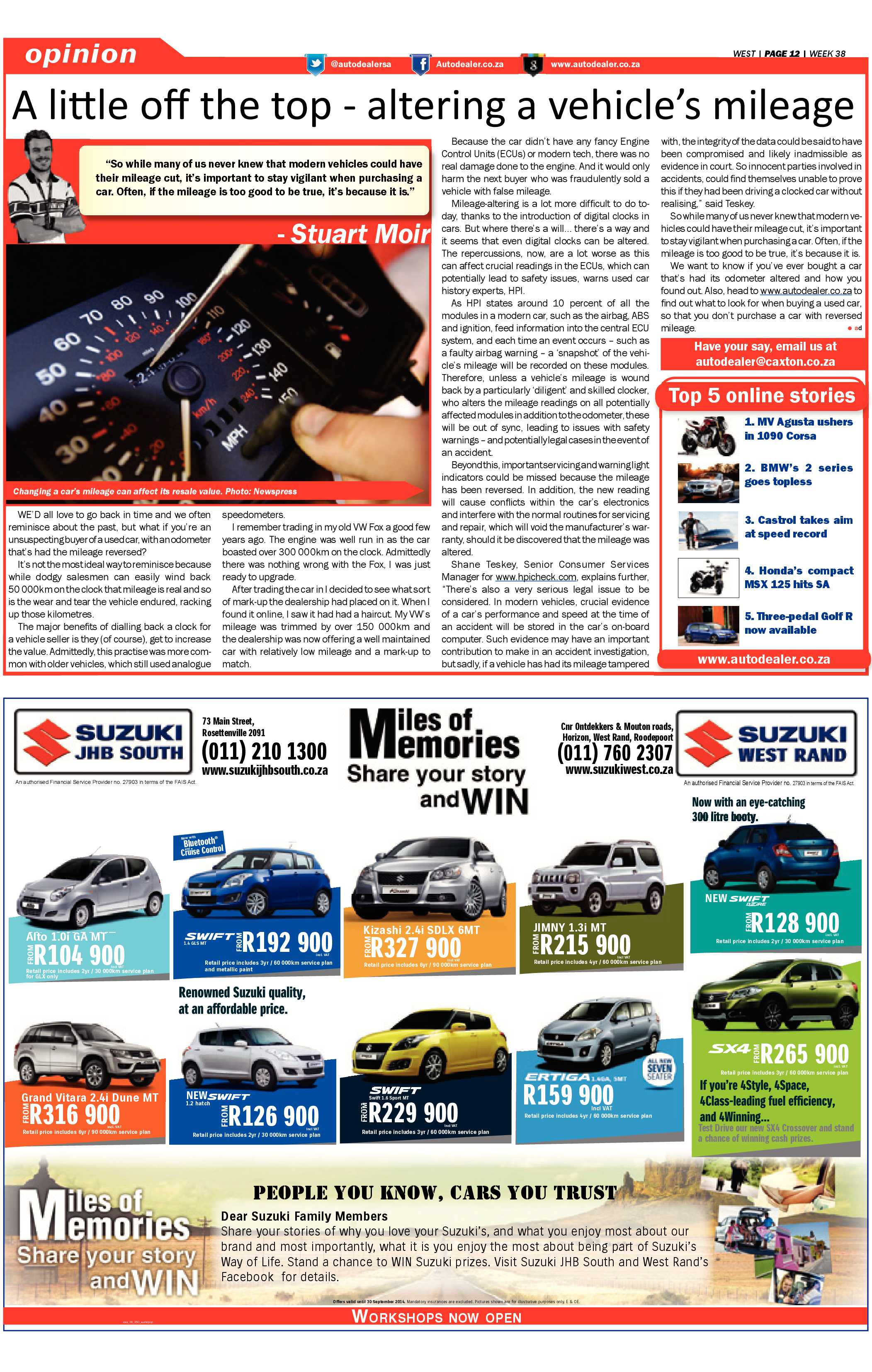 Roodepoort Record 19 September 2014 page 32