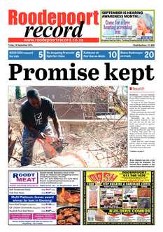 Roodepoort Record 19 September 2014