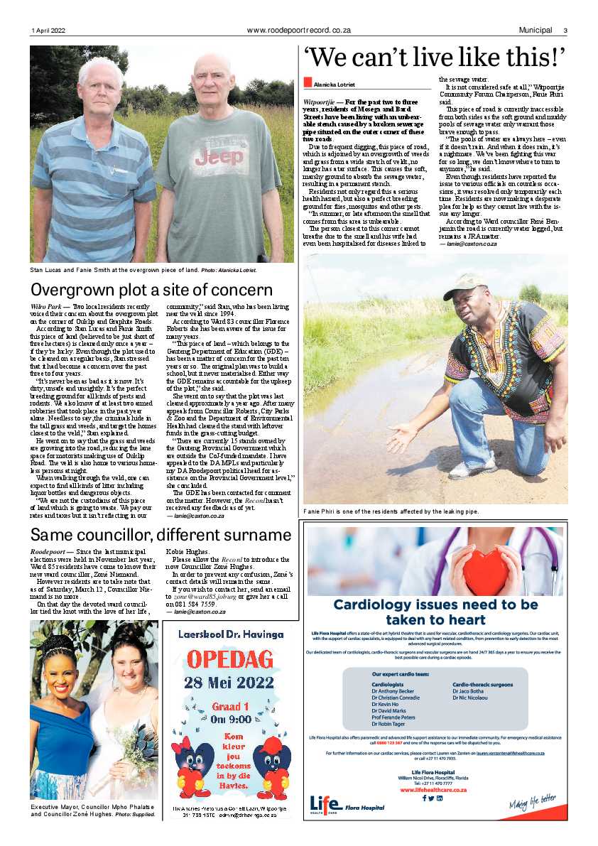 Roodepoort Record 1 April 2022 page 3