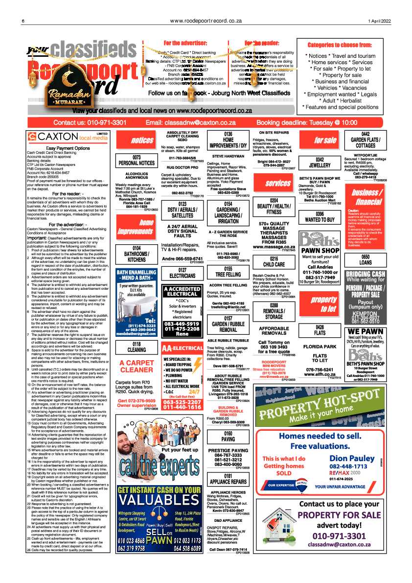 Roodepoort Record 1 April 2022 page 6