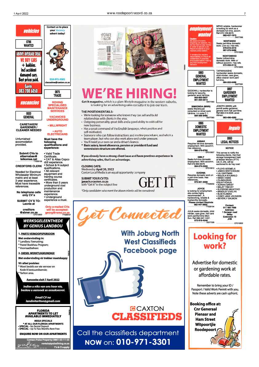Roodepoort Record 1 April 2022 page 7