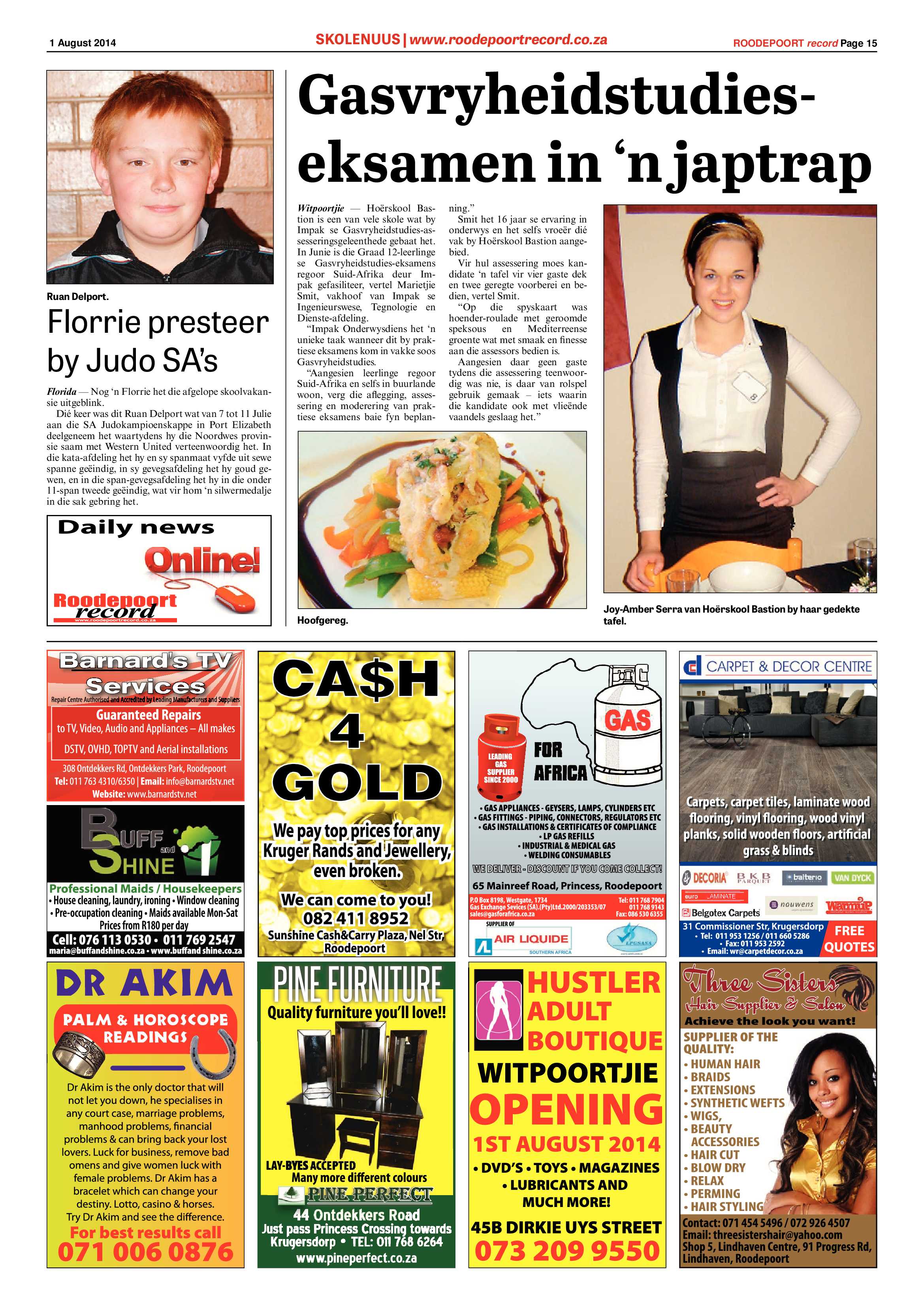 Roodepoort Record 1 August 2014 page 15