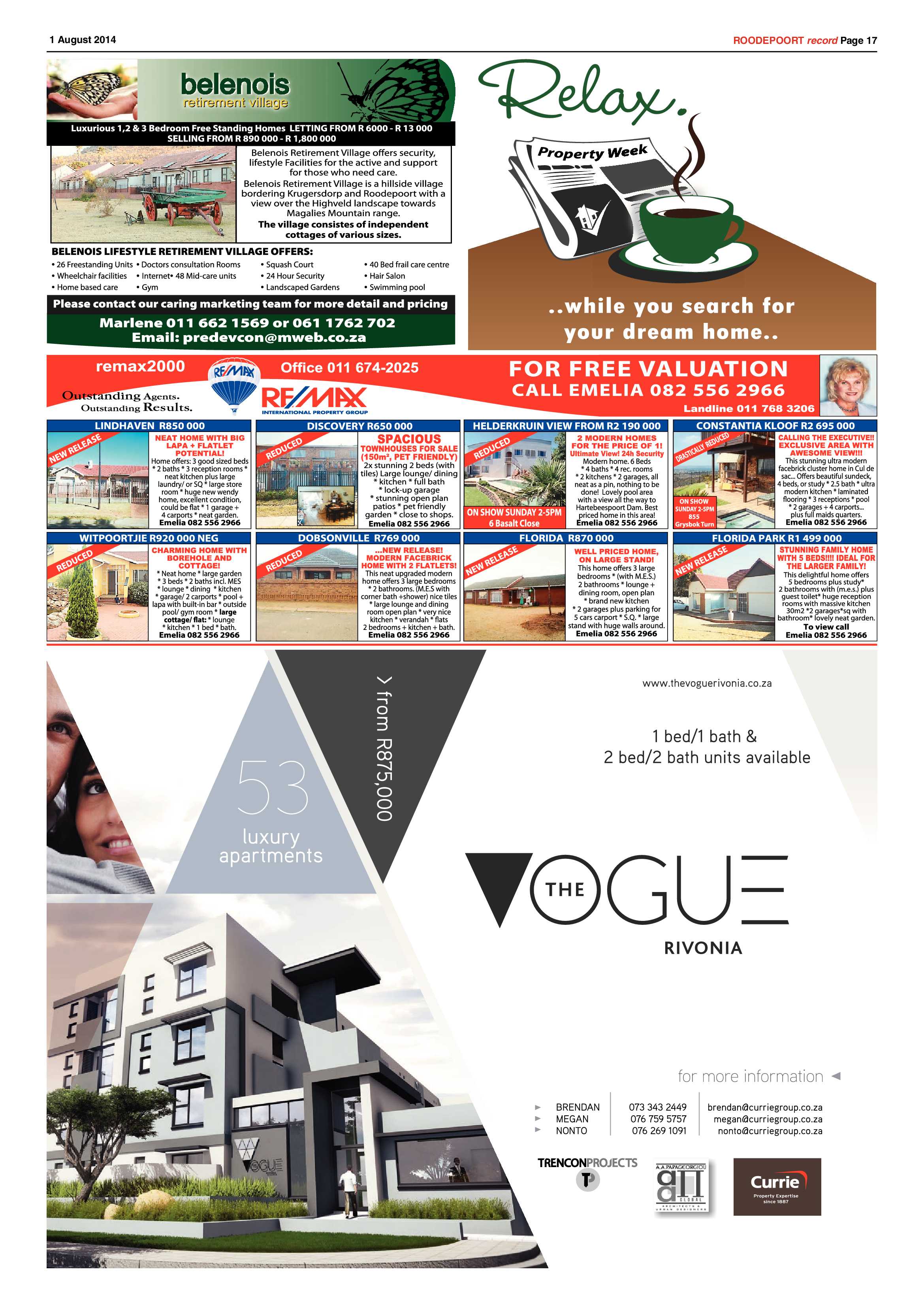 Roodepoort Record 1 August 2014 page 17