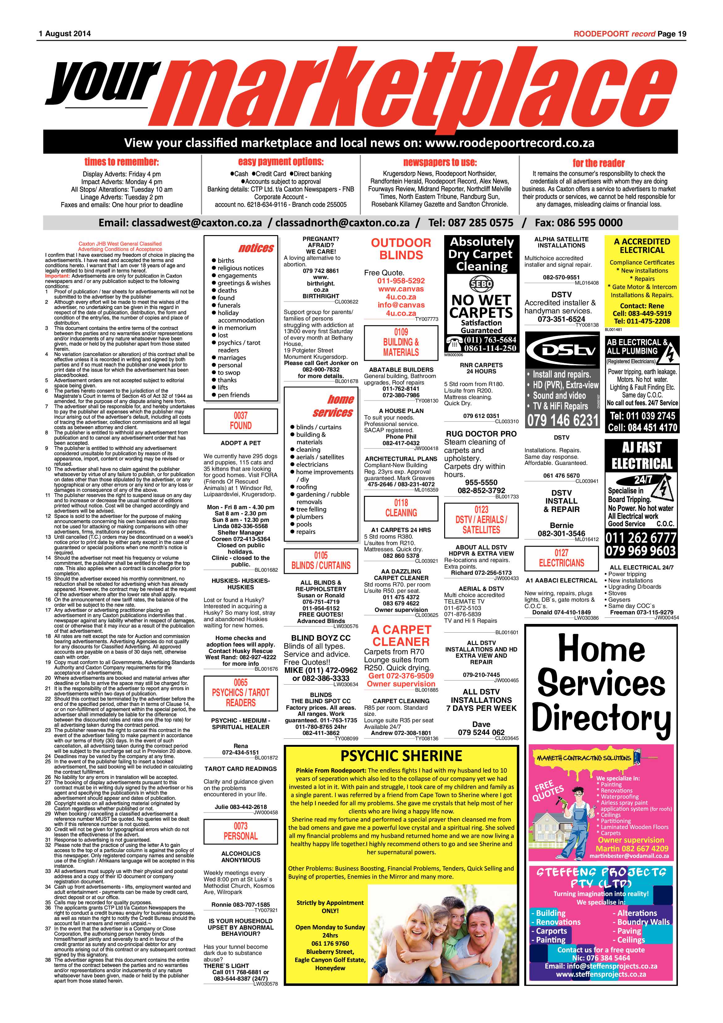 Roodepoort Record 1 August 2014 page 19