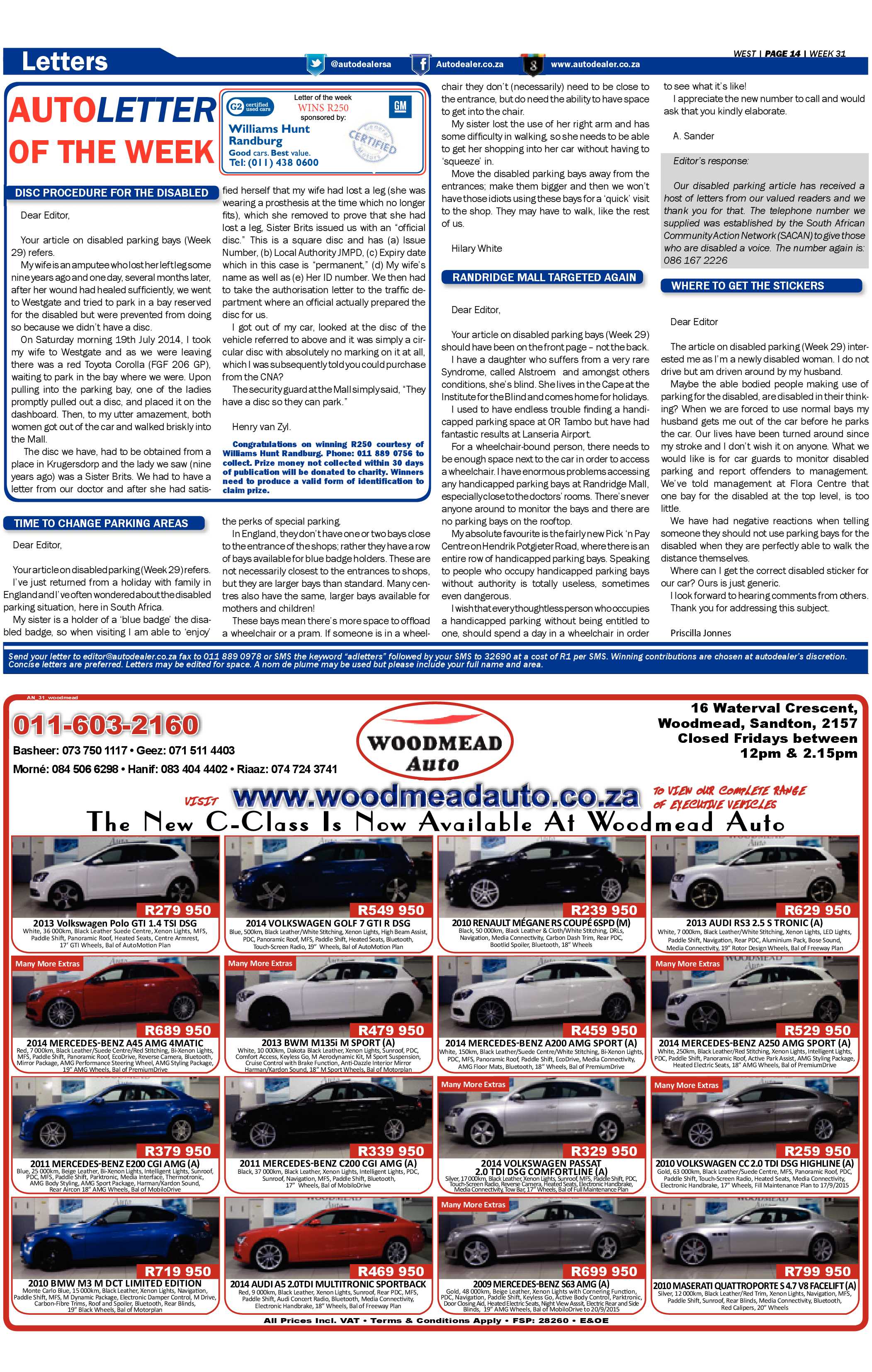 Roodepoort Record 1 August 2014 page 38