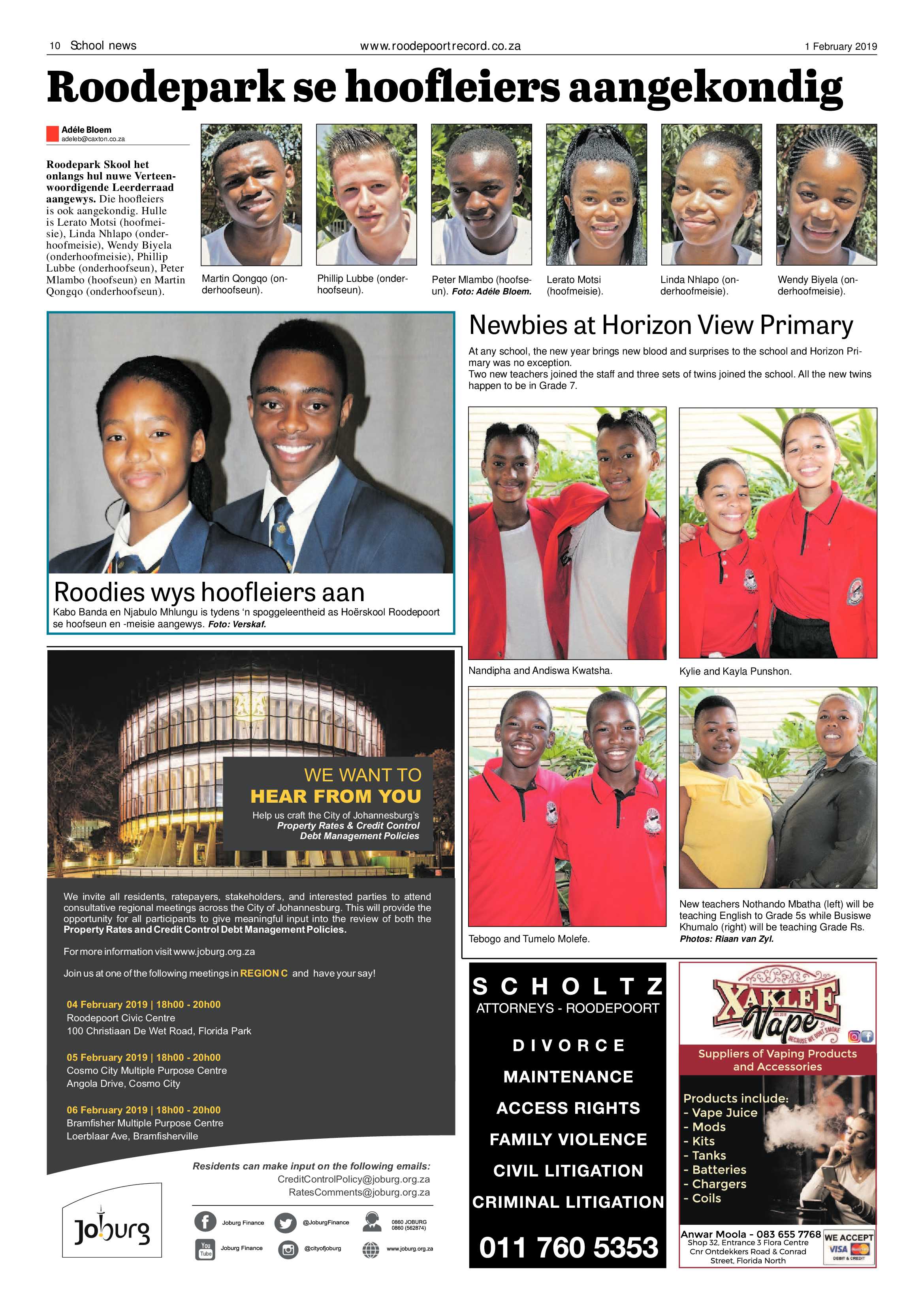 Roodepoort Record 1 February 2019 page 10