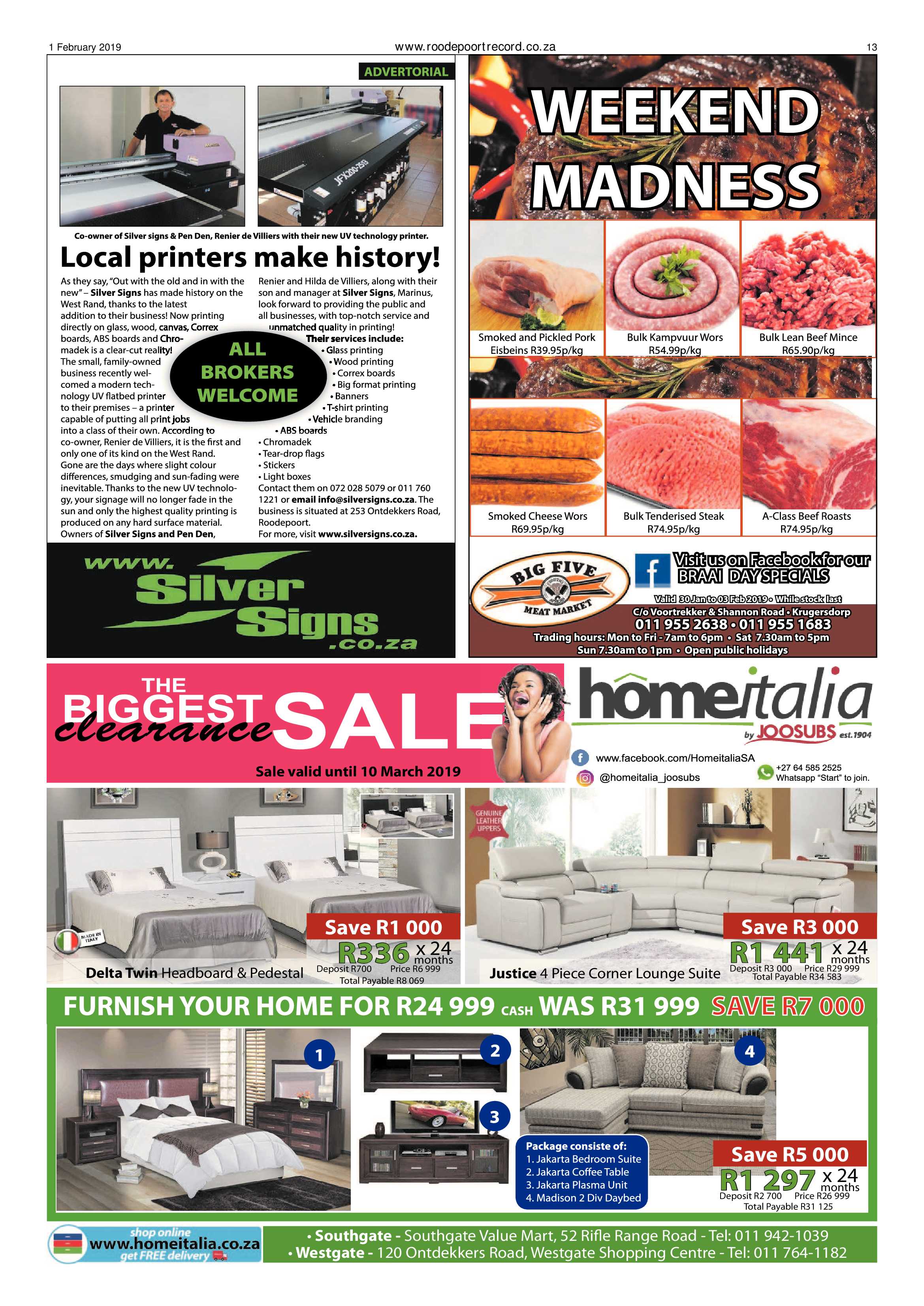 Roodepoort Record 1 February 2019 page 13