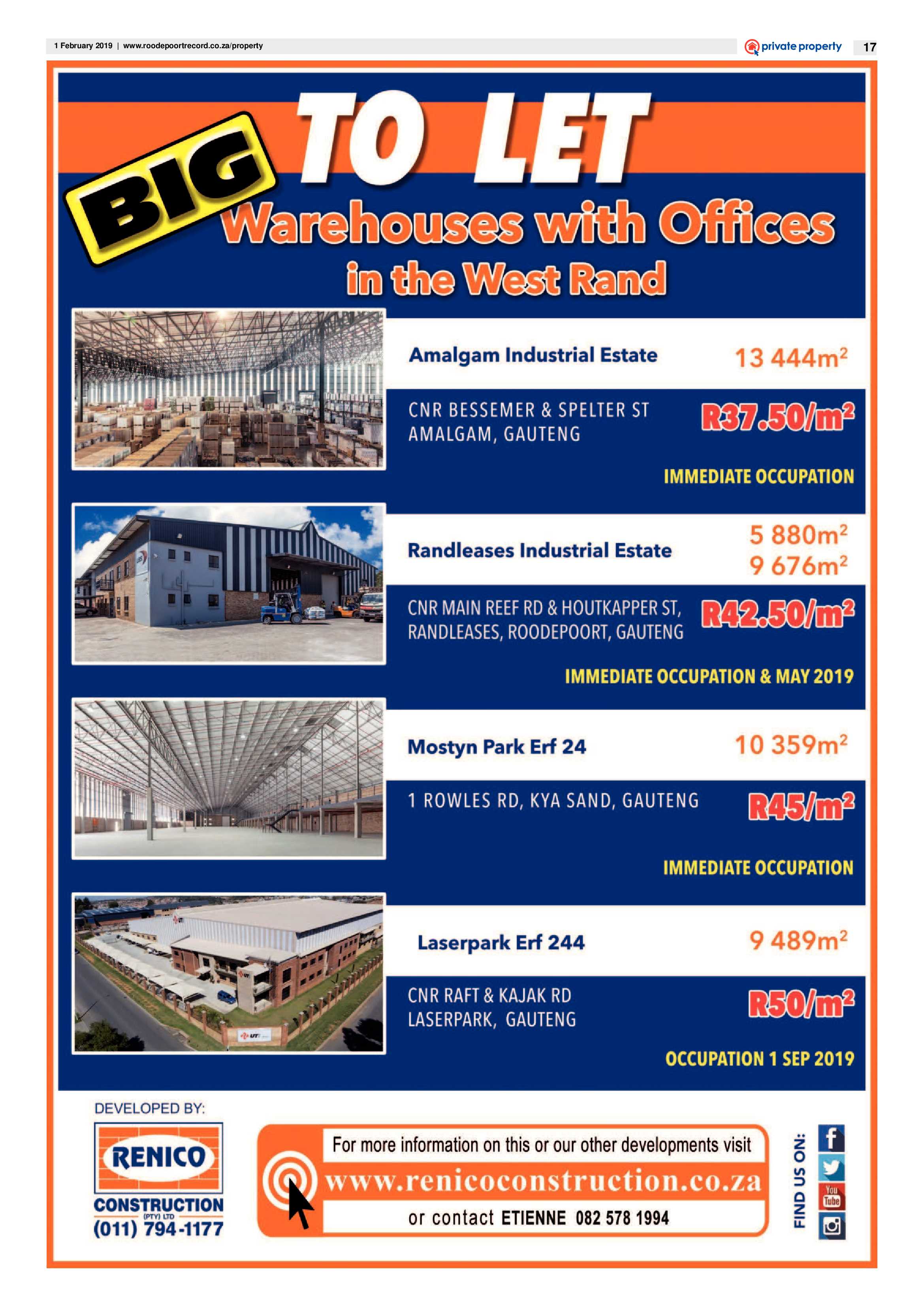 Roodepoort Record 1 February 2019 page 17