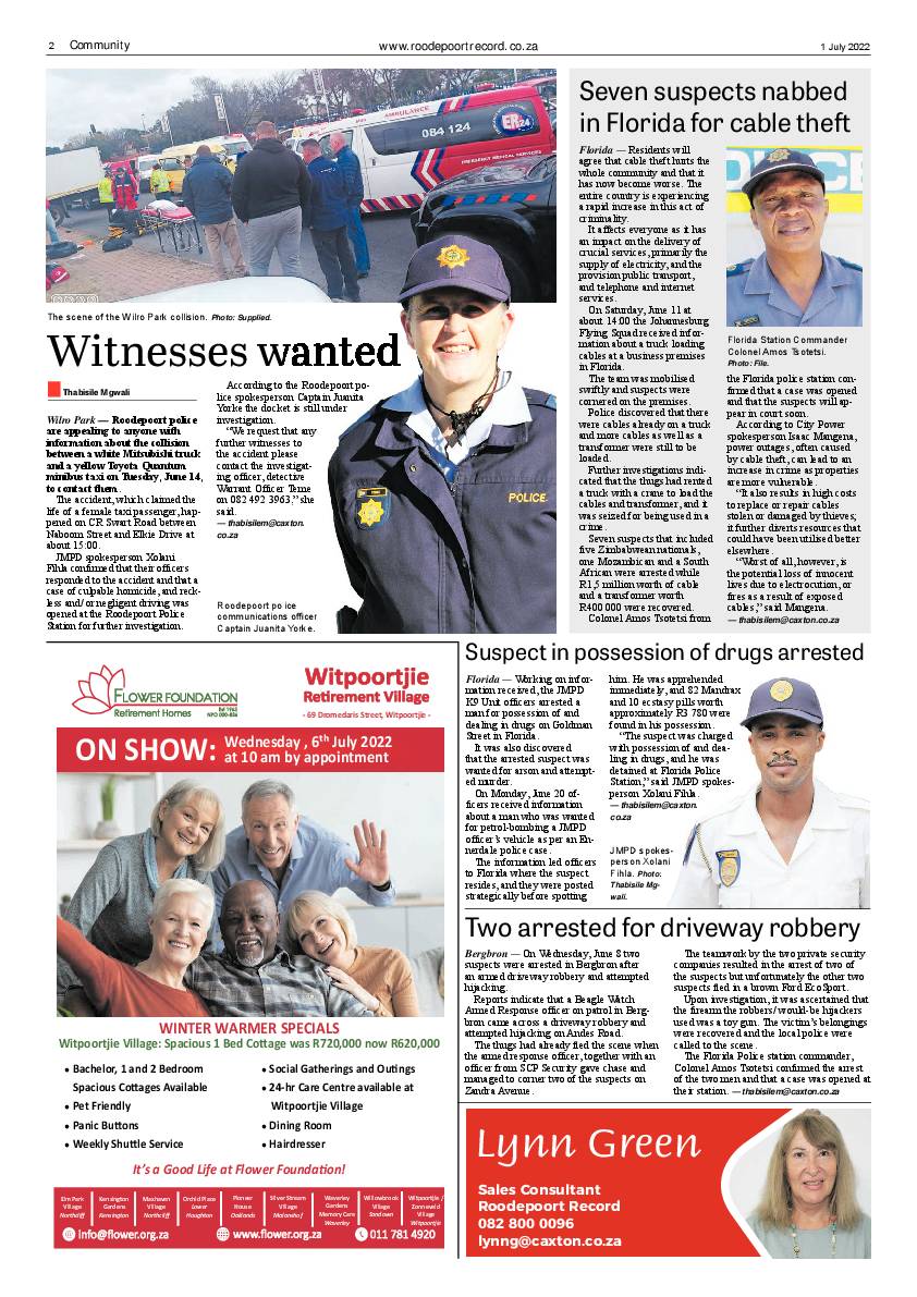 Roodepoort Record 1 July 2022 page 2