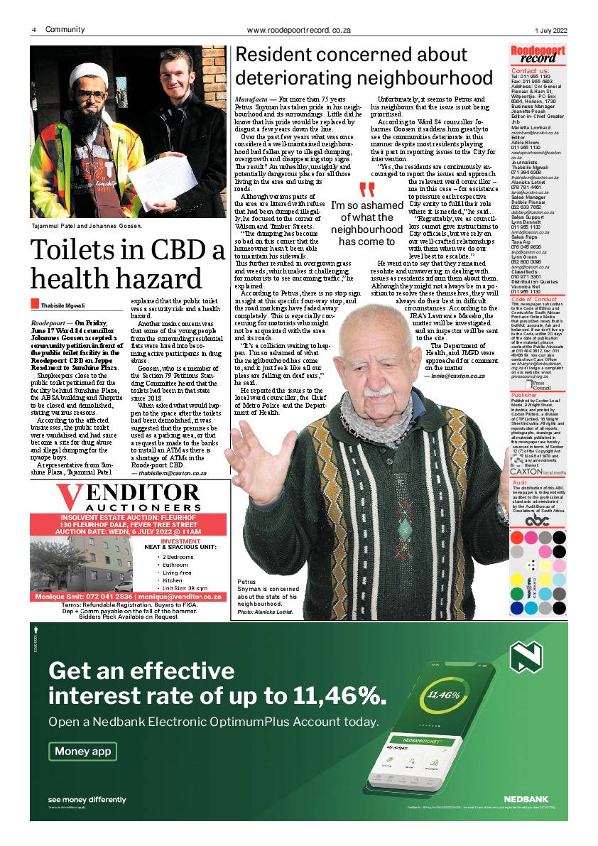 Roodepoort Record 1 July 2022 page 4