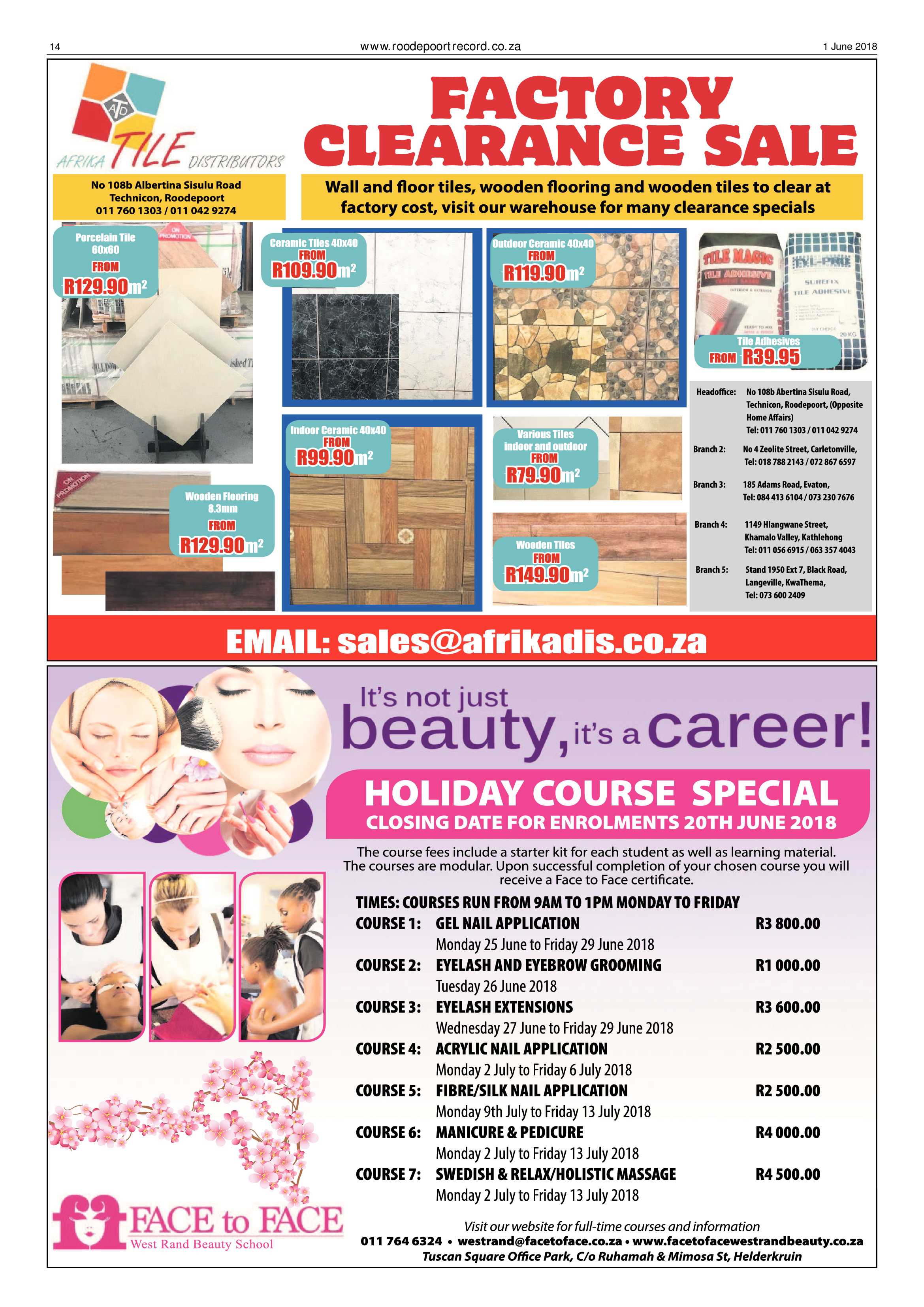 Roodepoort Record 1 June 2018 page 14