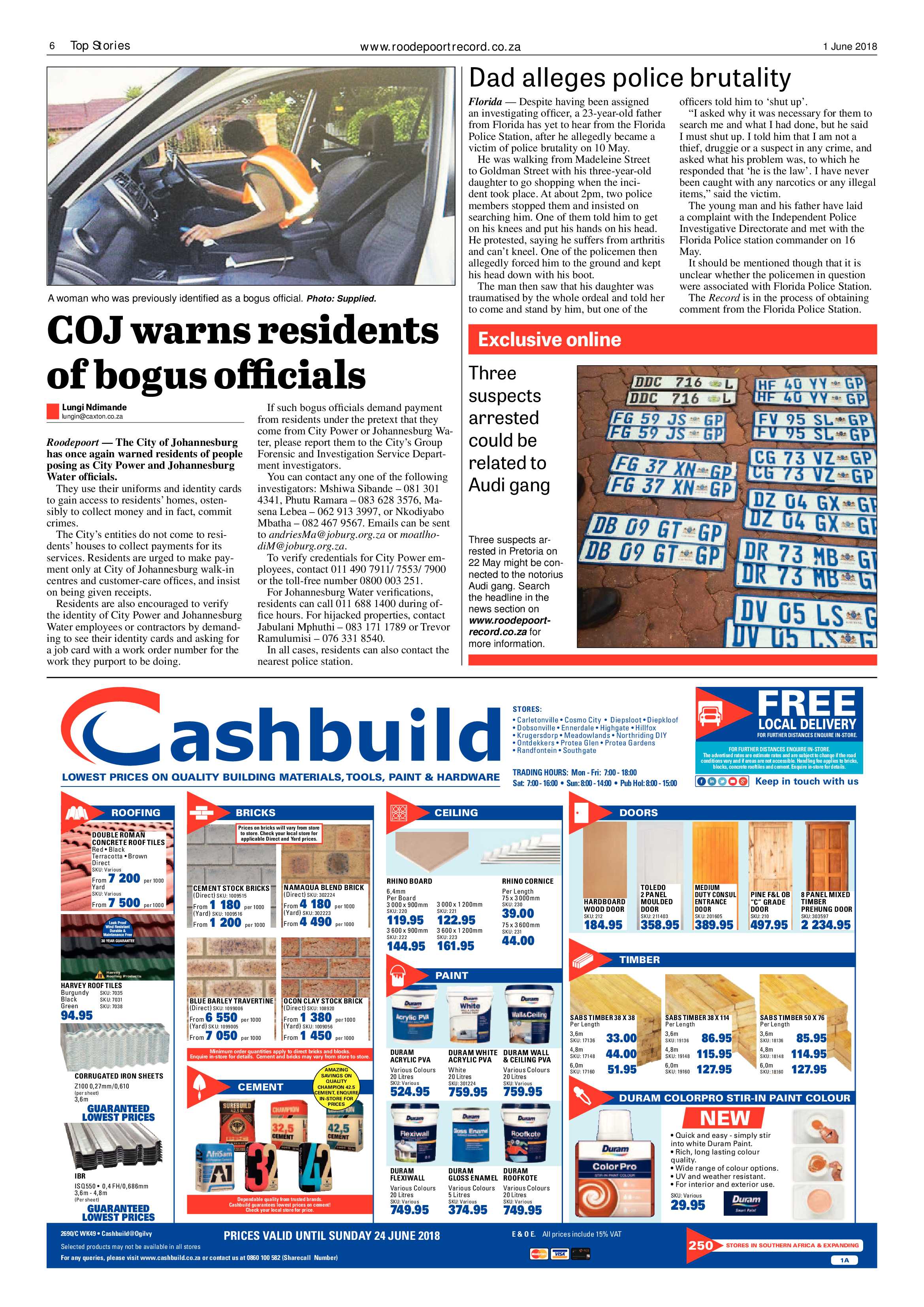 Roodepoort Record 1 June 2018 page 6