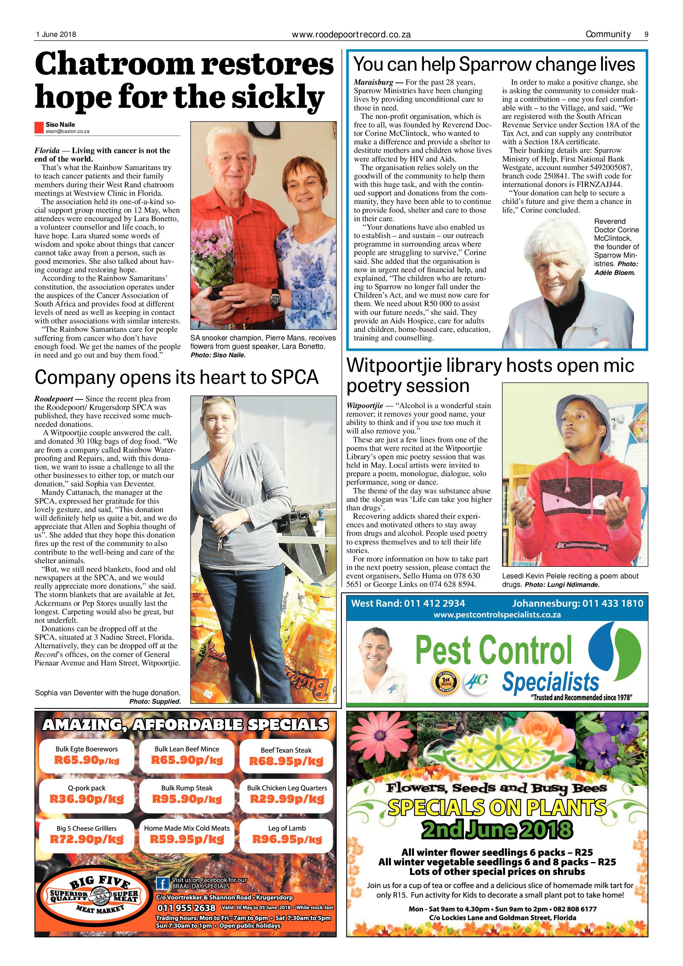 Roodepoort Record 1 June 2018 page 9