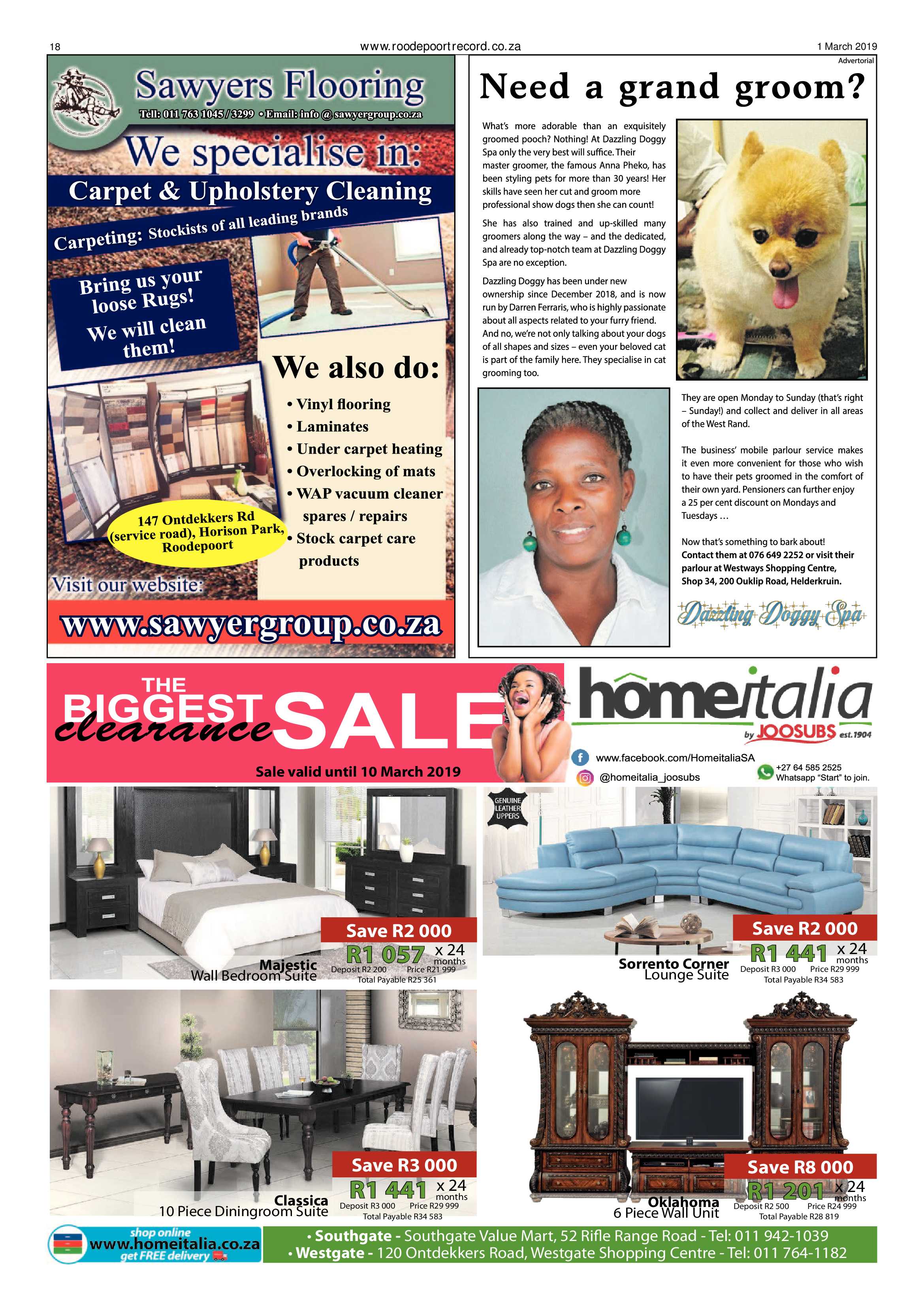 Roodepoort Record 1 March 2019 page 18