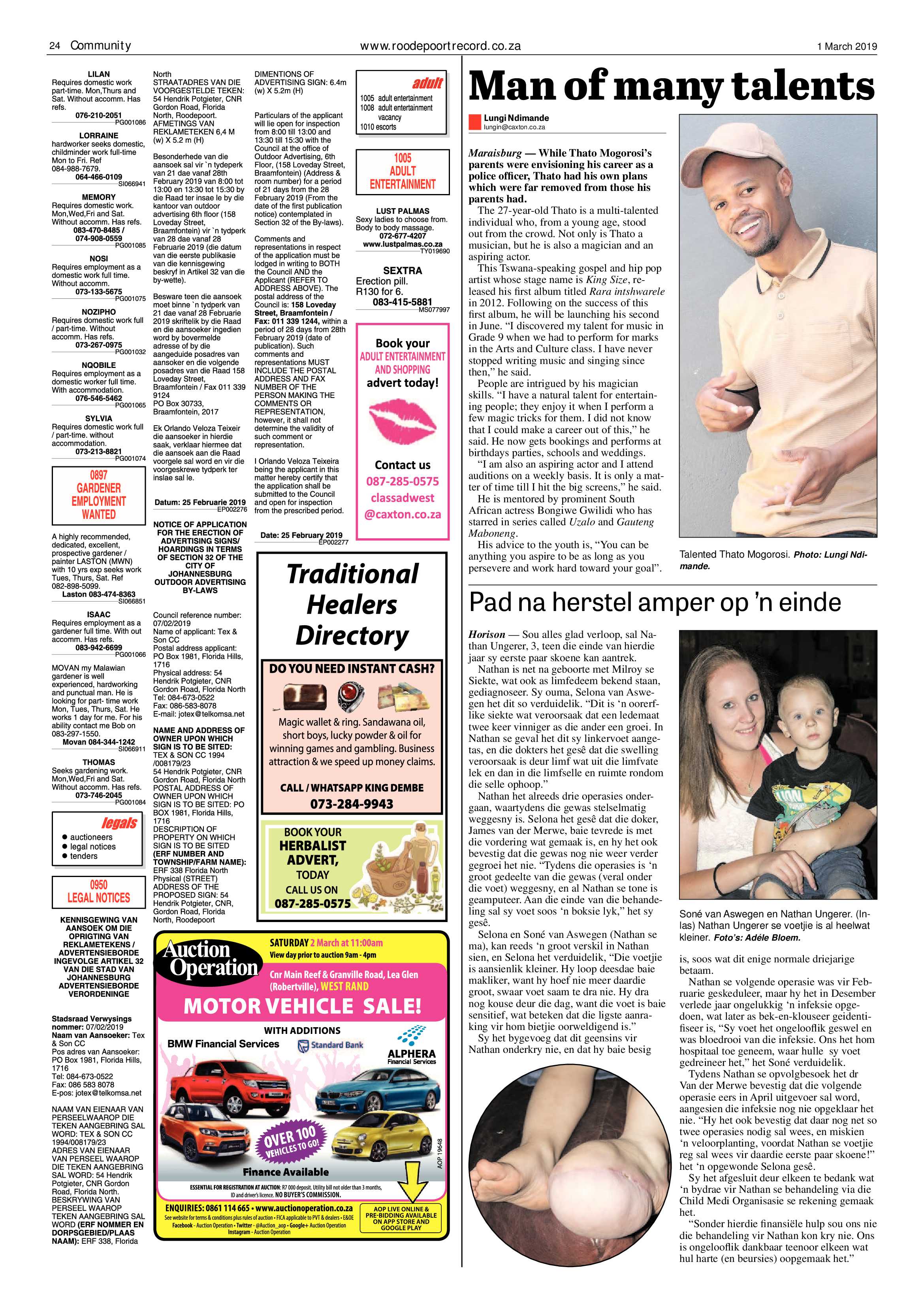 Roodepoort Record 1 March 2019 page 24