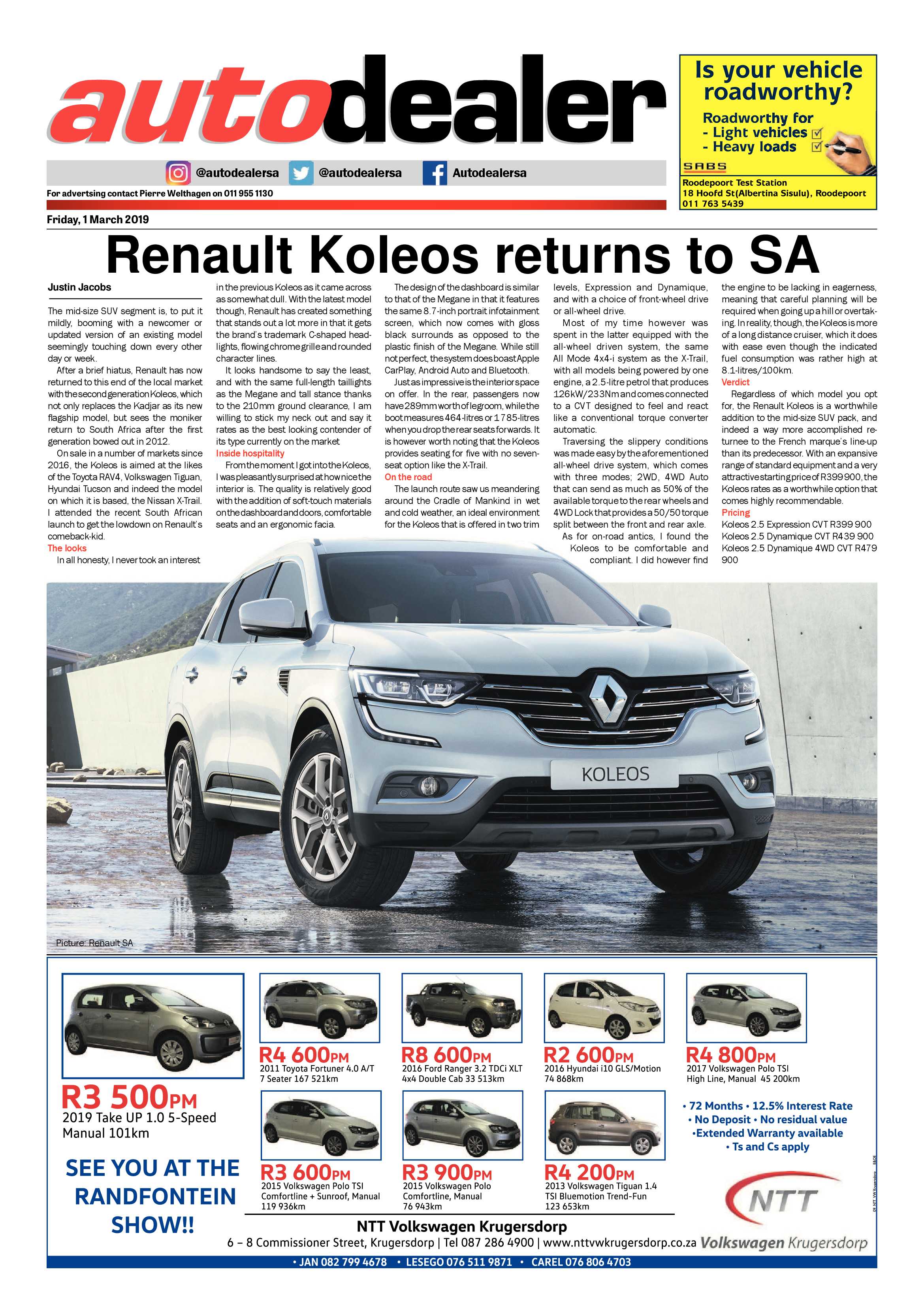 Roodepoort Record 1 March 2019 page 25