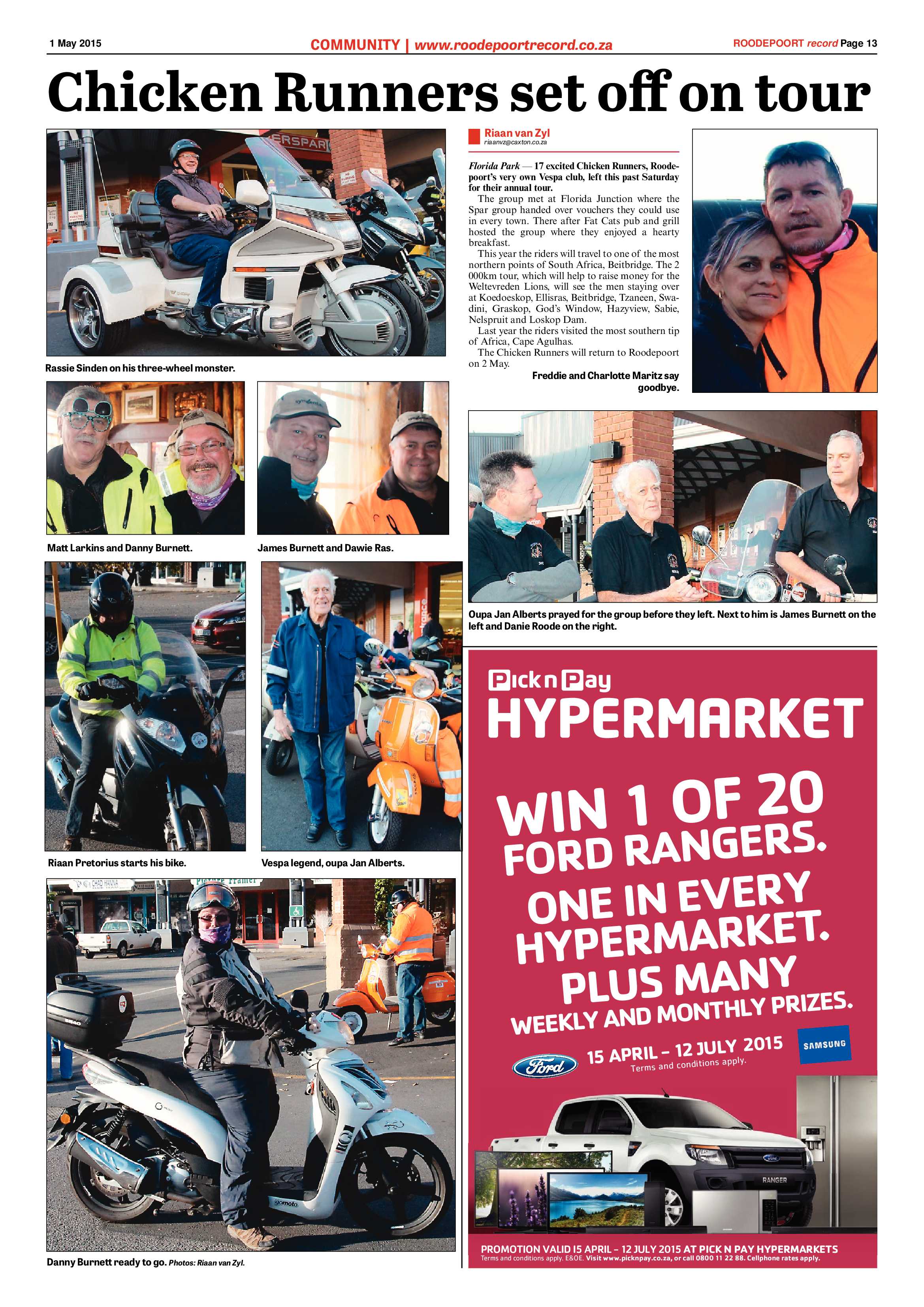 Roodepoort Record 1 May 2015 page 13