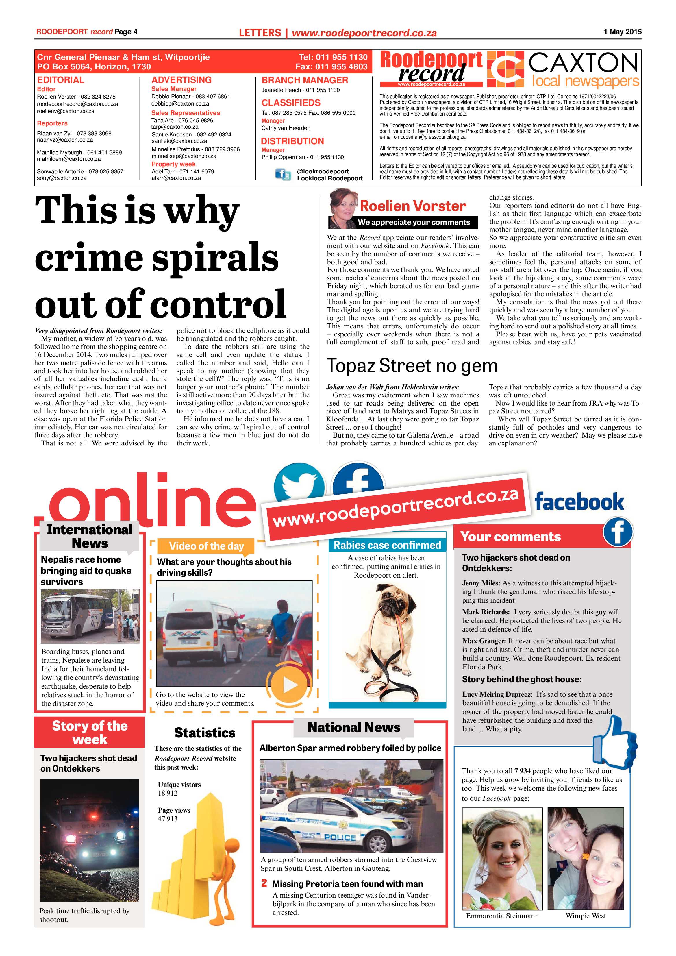 Roodepoort Record 1 May 2015 page 4