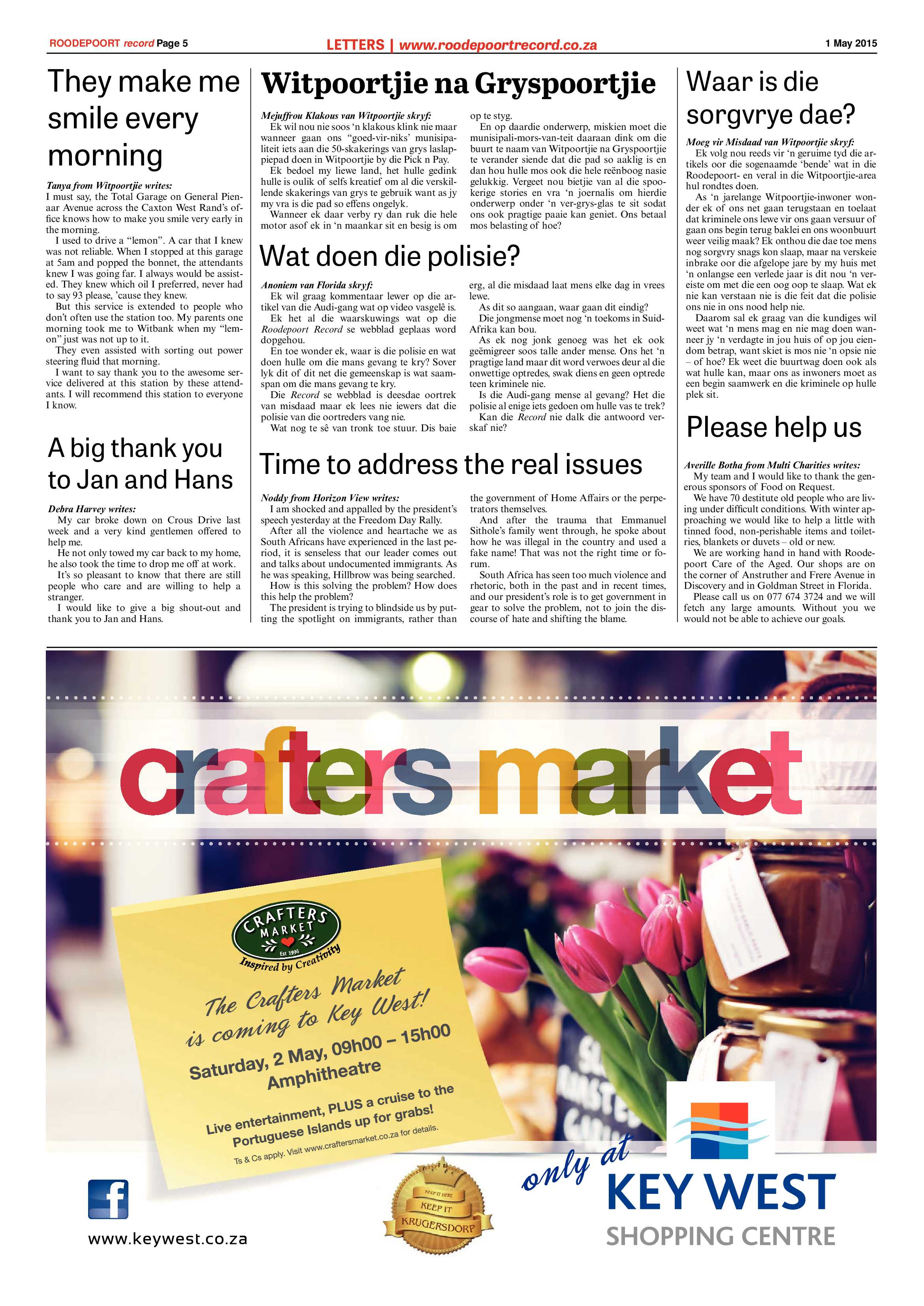 Roodepoort Record 1 May 2015 page 5