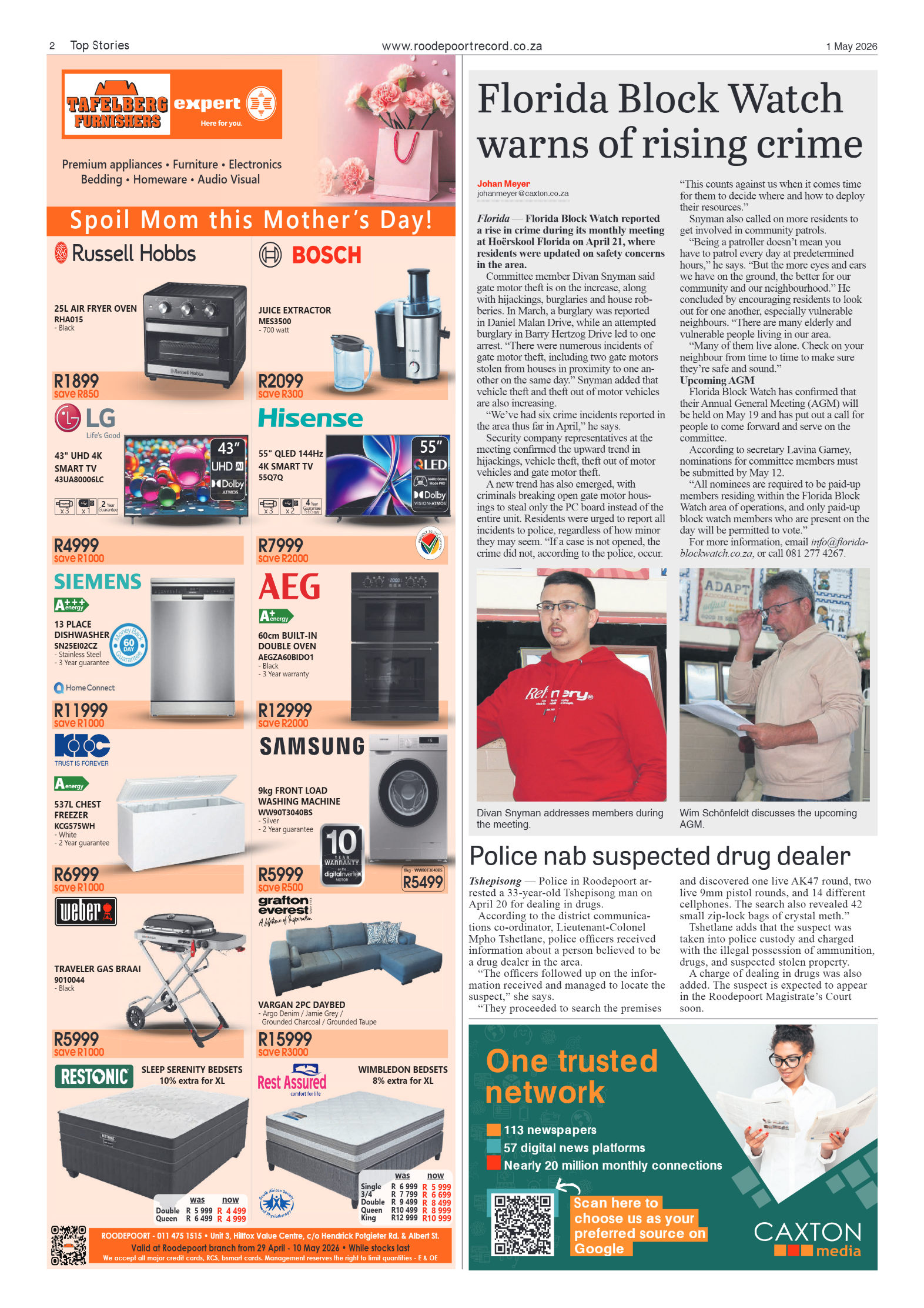 Roodepoort Record 1 May 2026 page 2