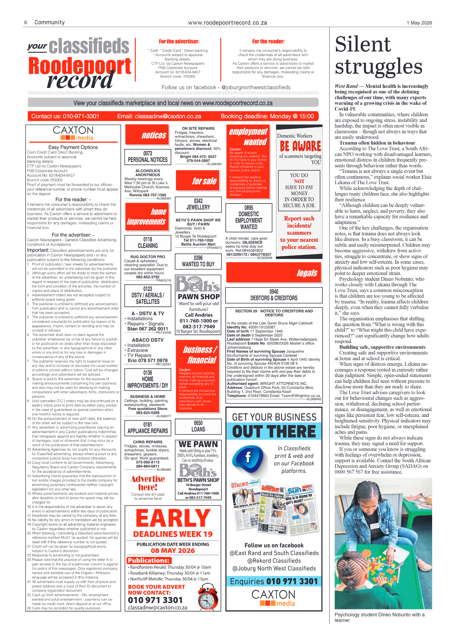 Roodepoort Record 1 May 2026 page 6