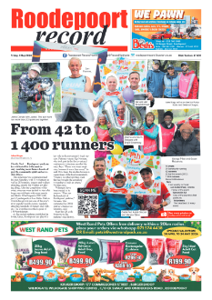 Roodepoort Record 1 May 2026