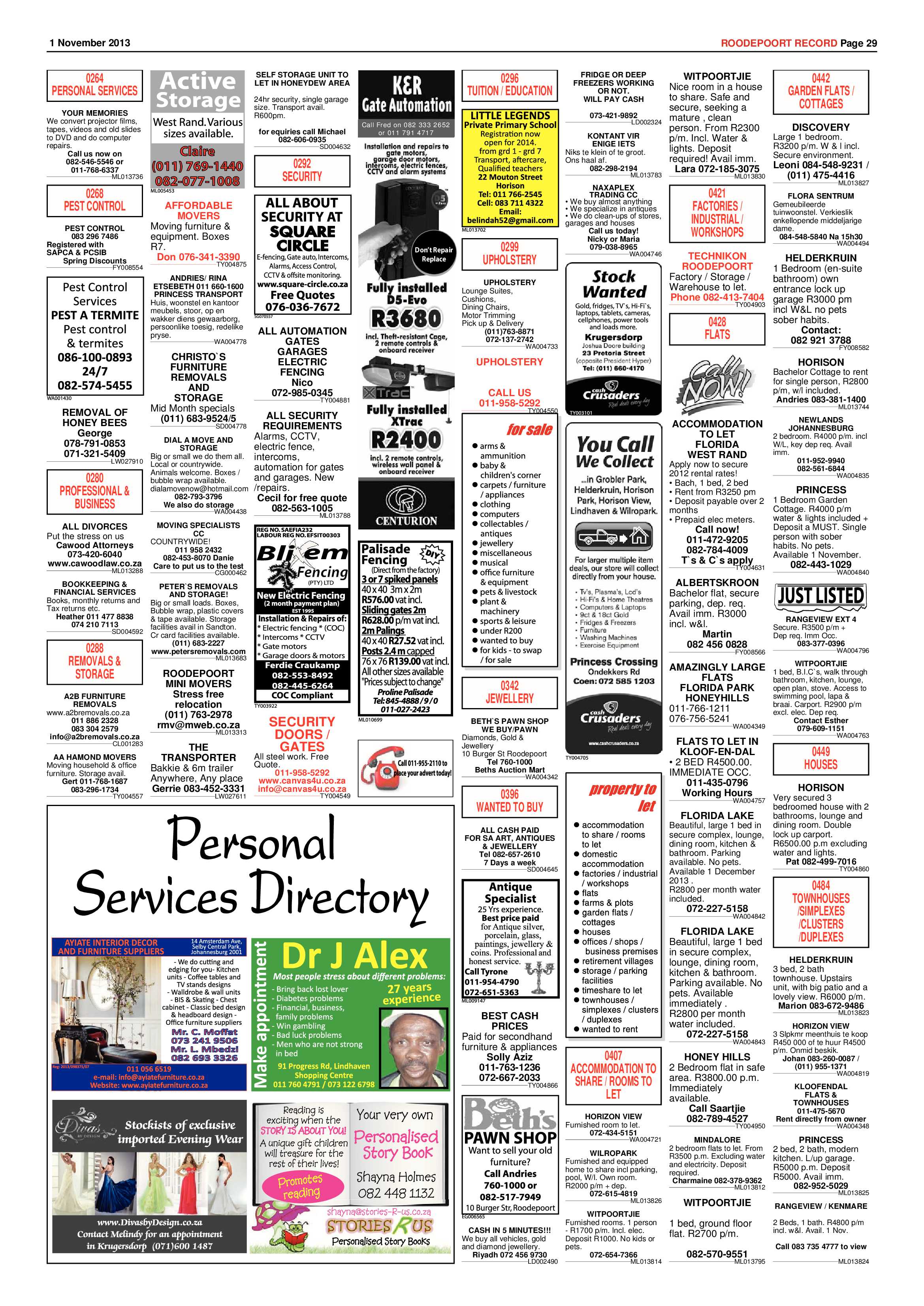 Get it Joburg West – April 2016 page 29