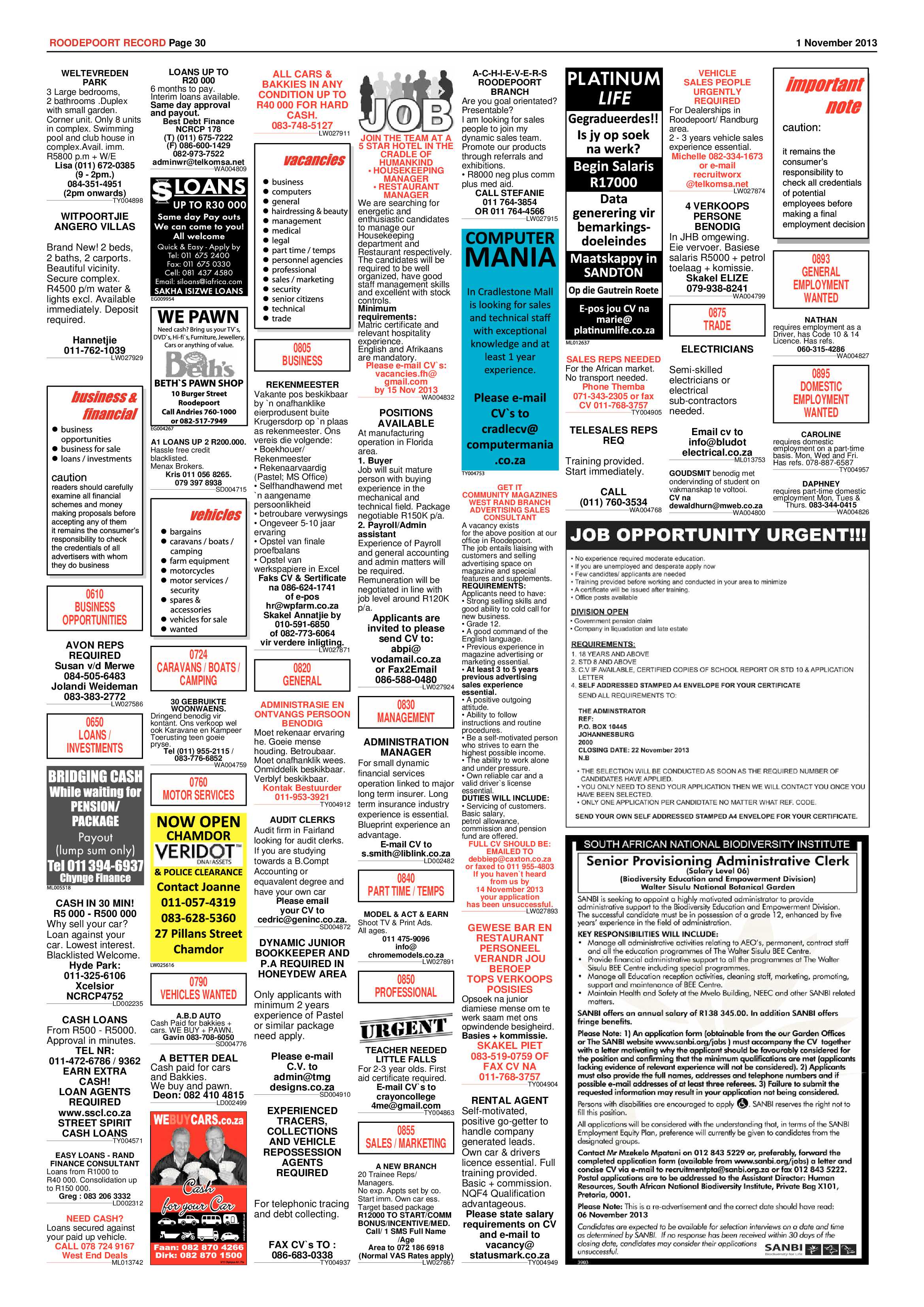 Get it Joburg West – April 2016 page 30