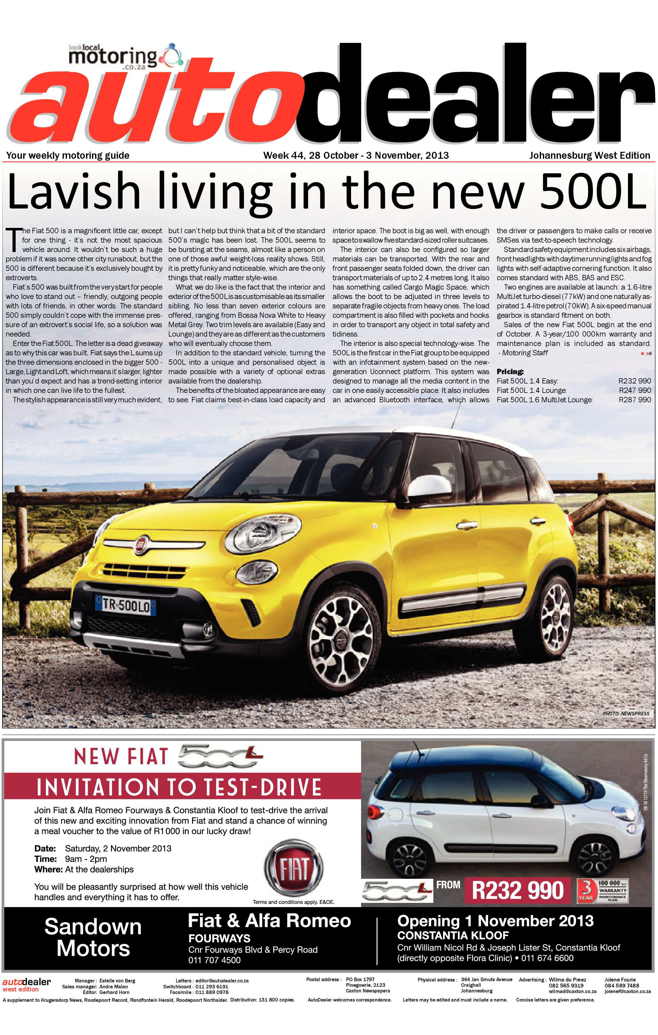 Get it Joburg West – April 2016 page 33