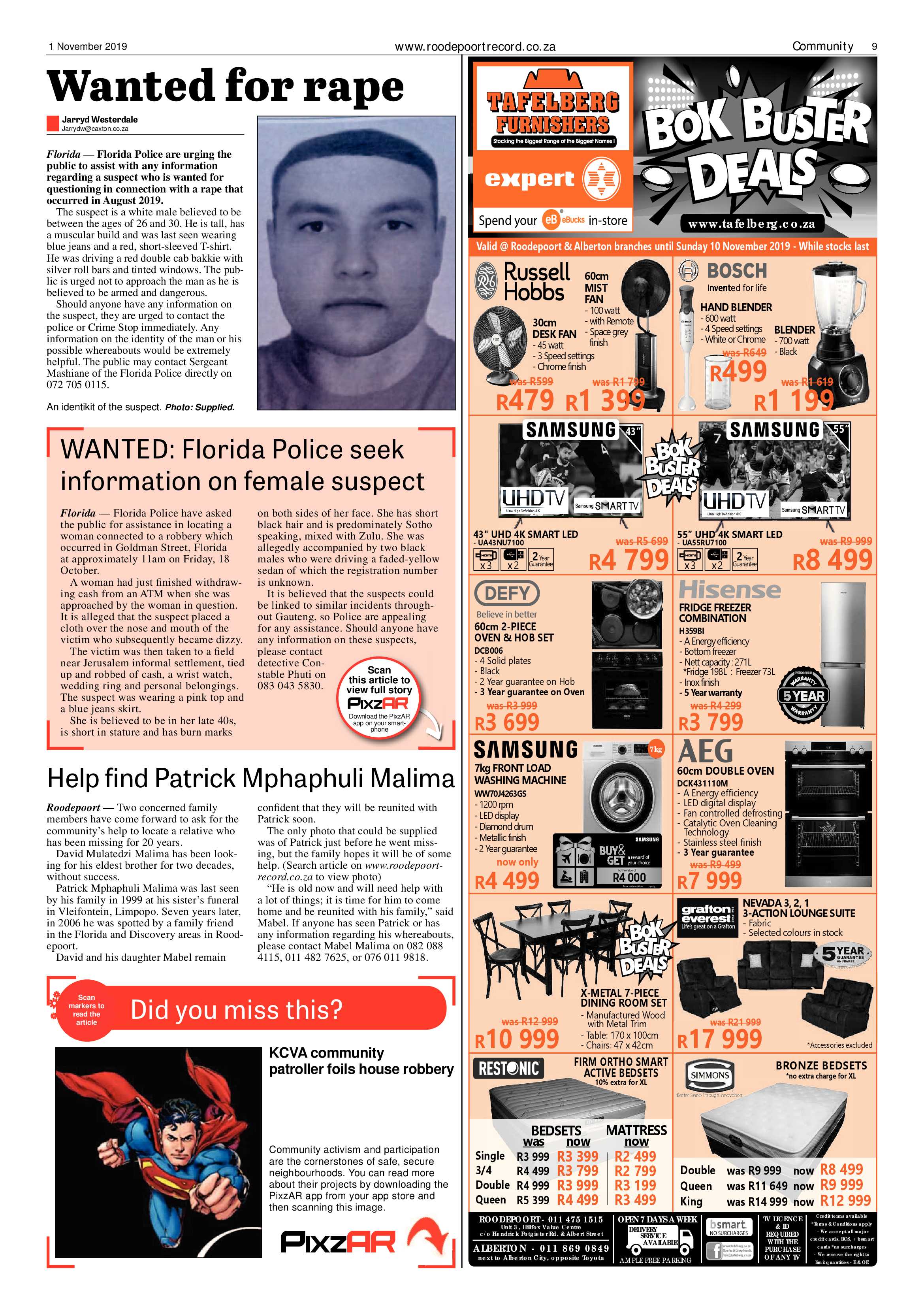 Roodepoort Record 1 November 2019 page 9