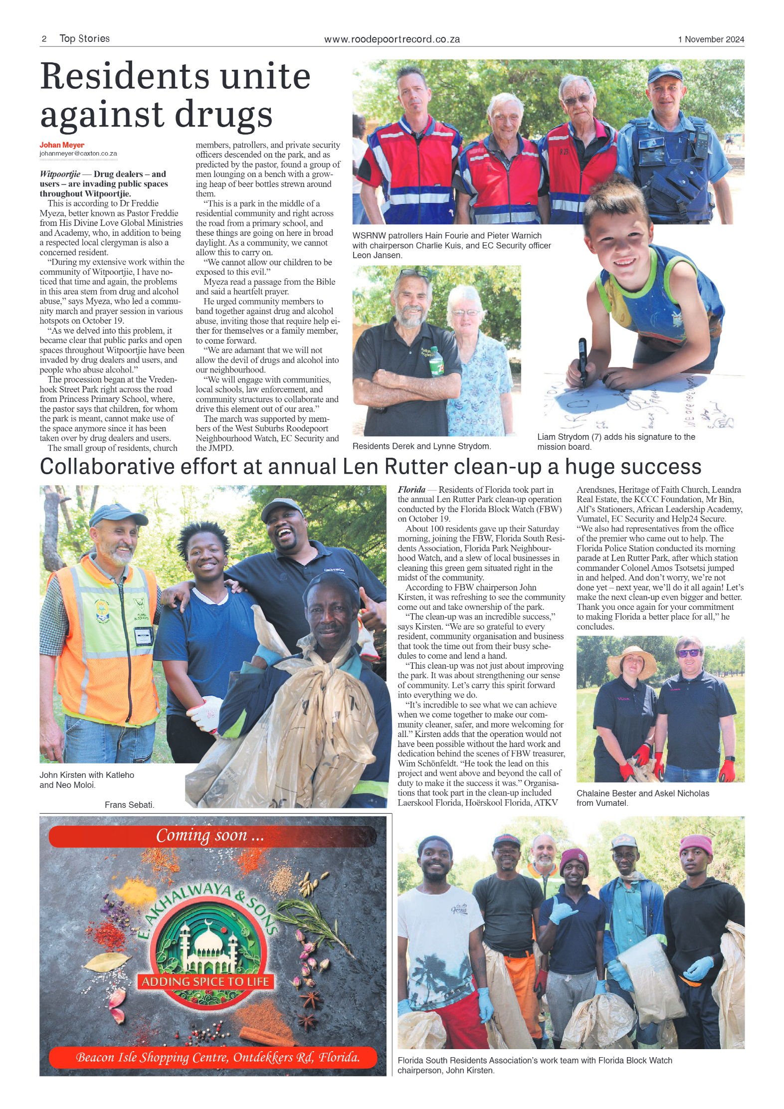 Roodepoort Record 1 November 2024 page 2