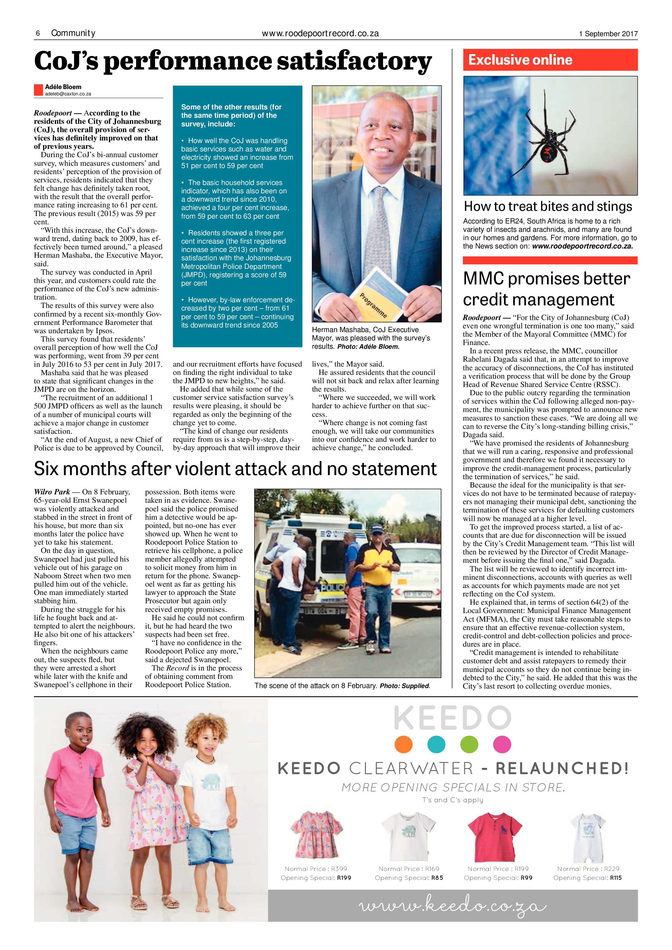 Roodepoort Record 1 September 2017 page 6