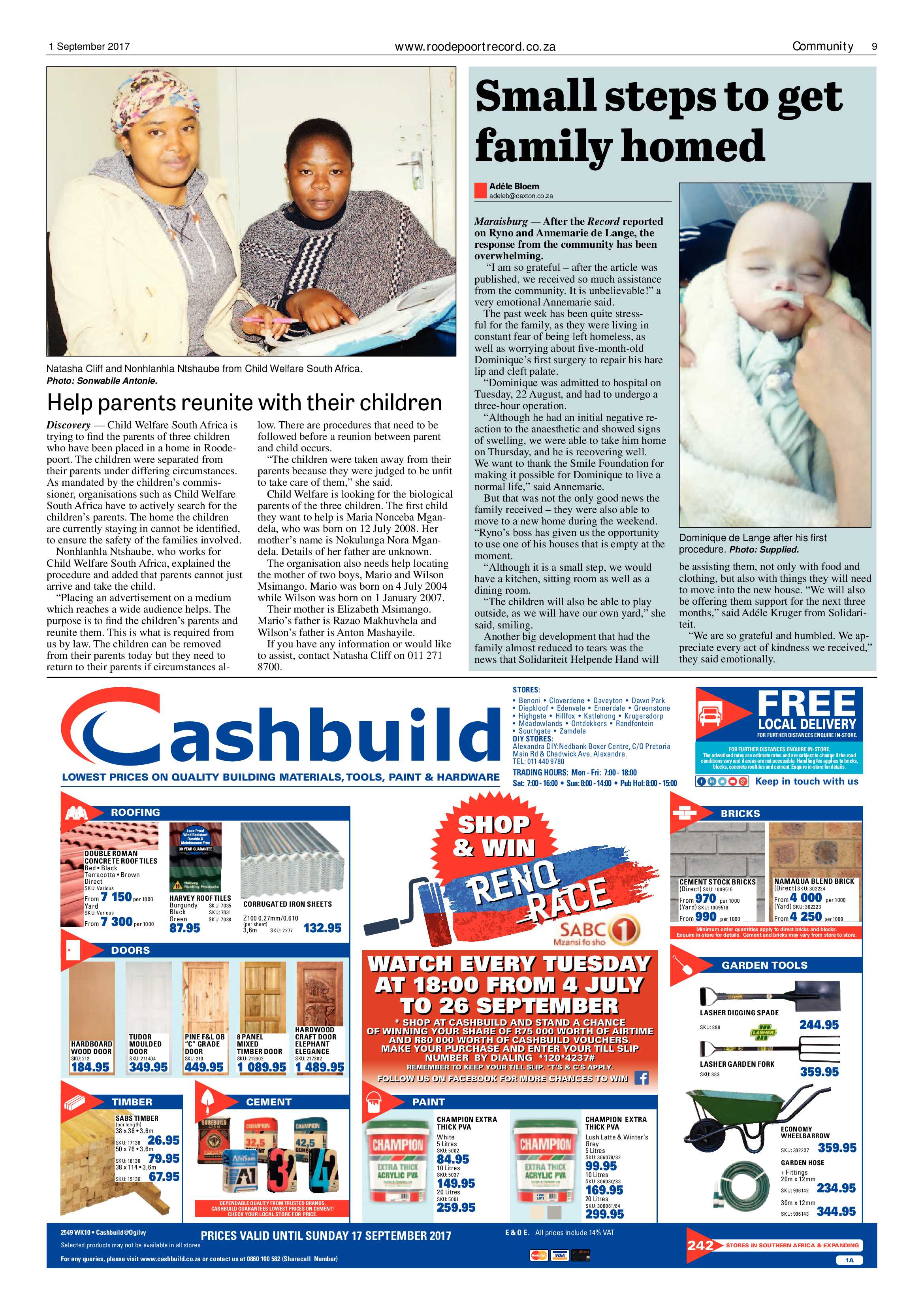 Roodepoort Record 1 September 2017 page 9