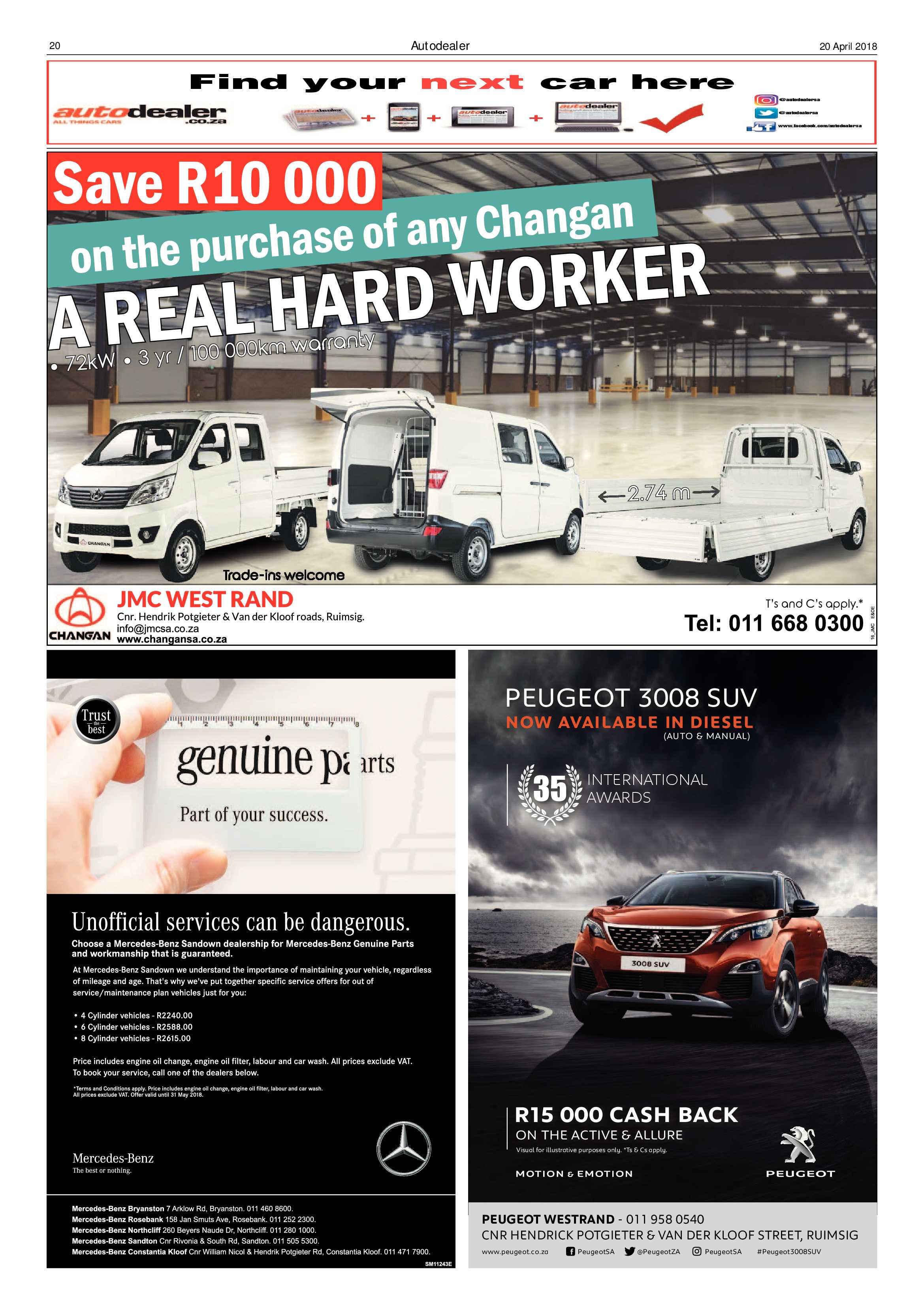 Roodepoort Record 20 April 2018 page 20