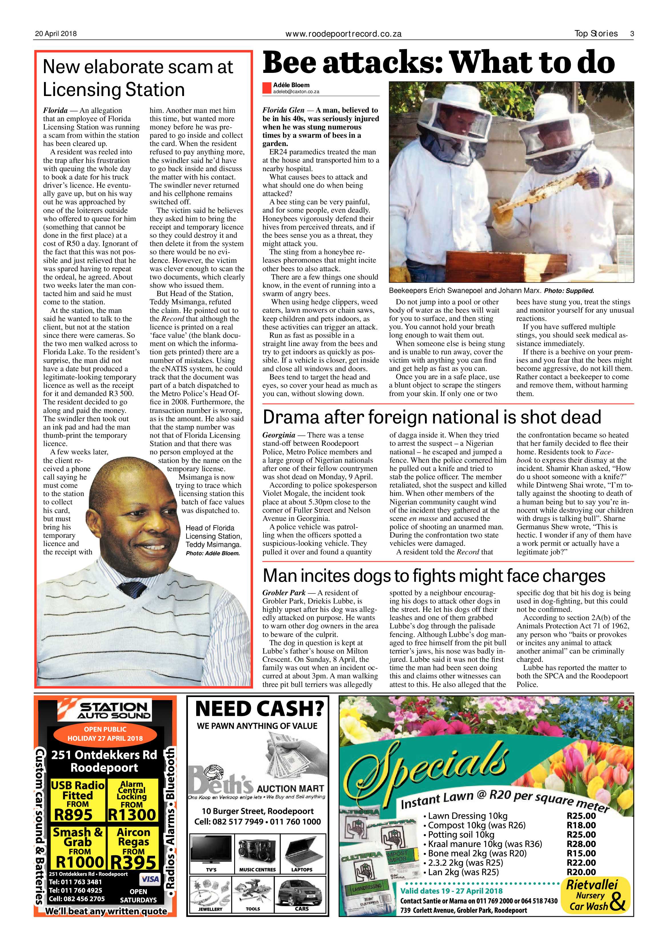 Roodepoort Record 20 April 2018 page 3