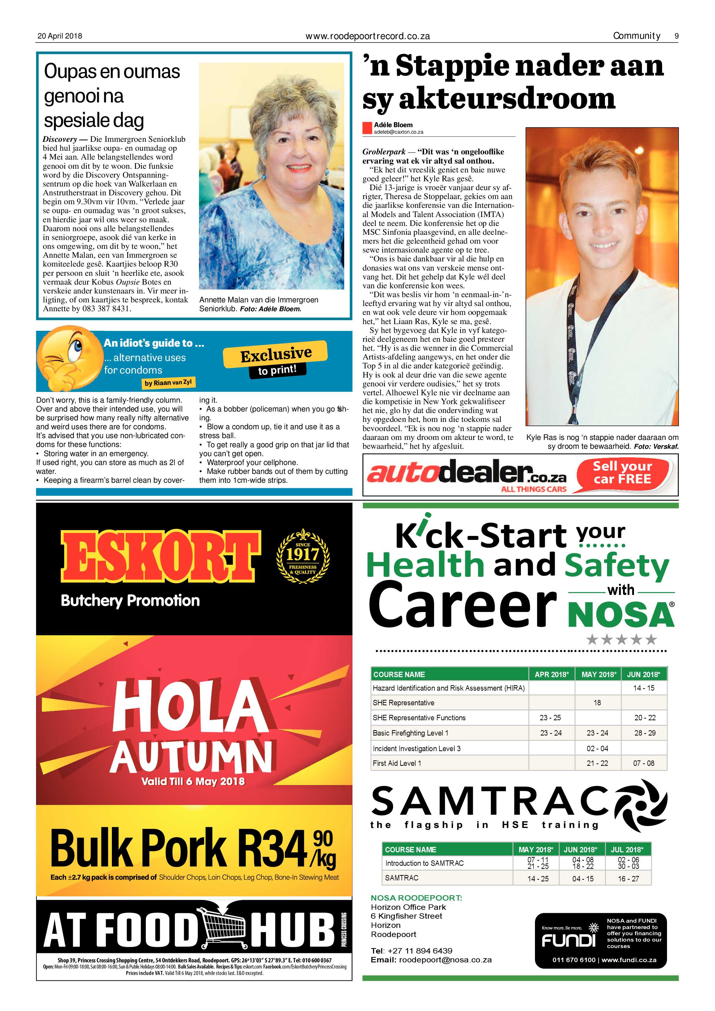Roodepoort Record 20 April 2018 page 9