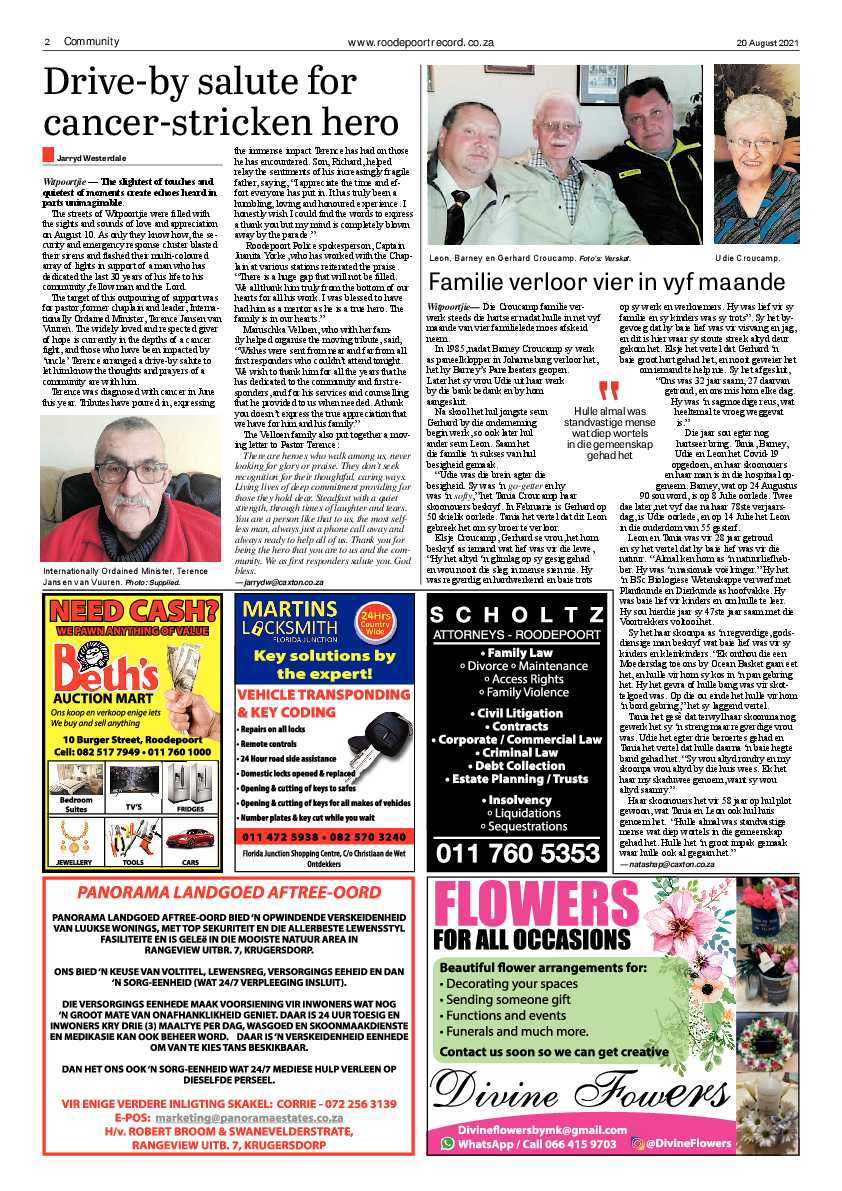 Roodepoort Record 20 August 2021 page 2