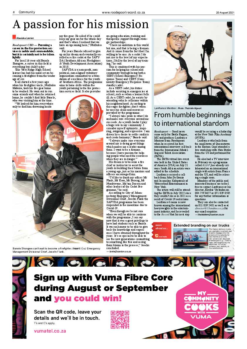 Roodepoort Record 20 August 2021 page 6