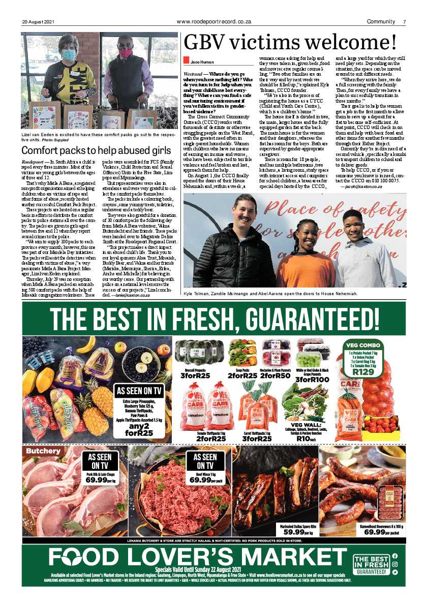 Roodepoort Record 20 August 2021 page 7