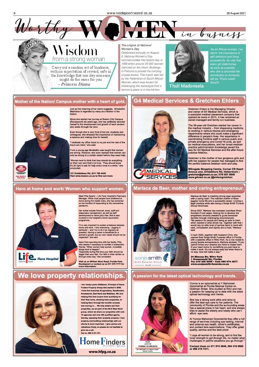 Roodepoort Record 20 August 2021 page 8