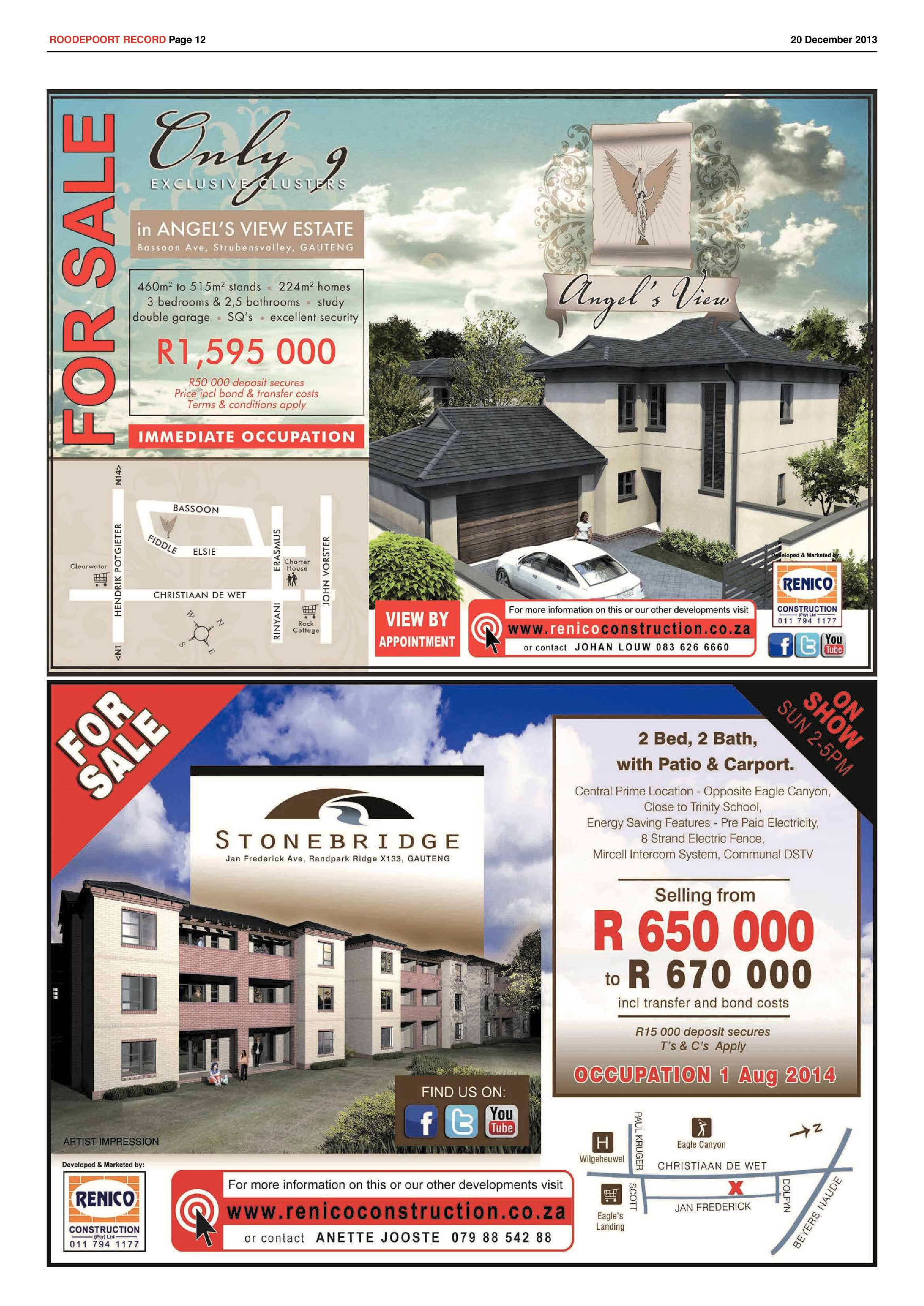 Roodepoort Record 20 December 2013 page 12