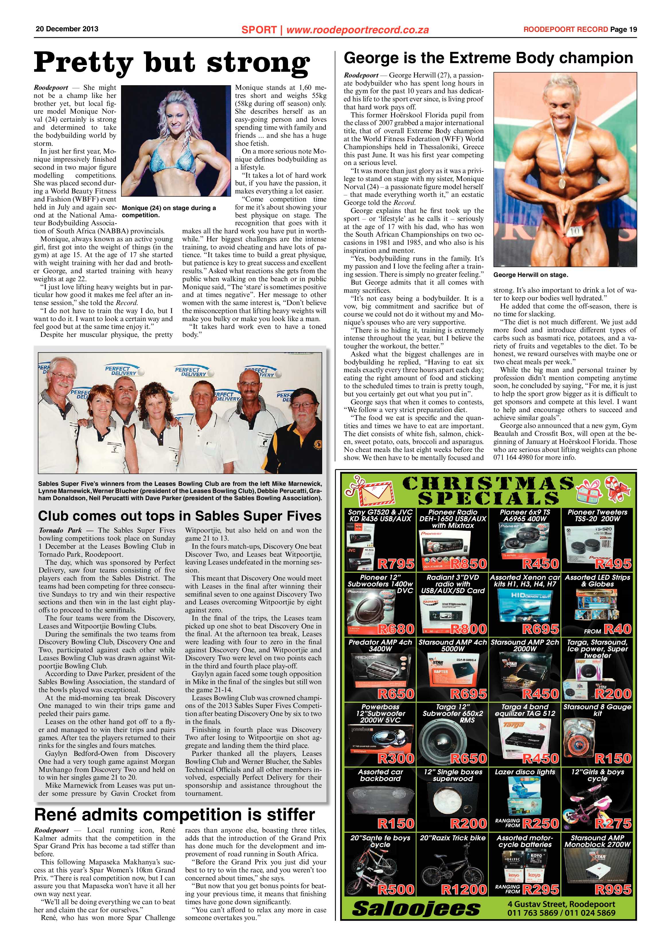 Roodepoort Record 20 December 2013 page 19