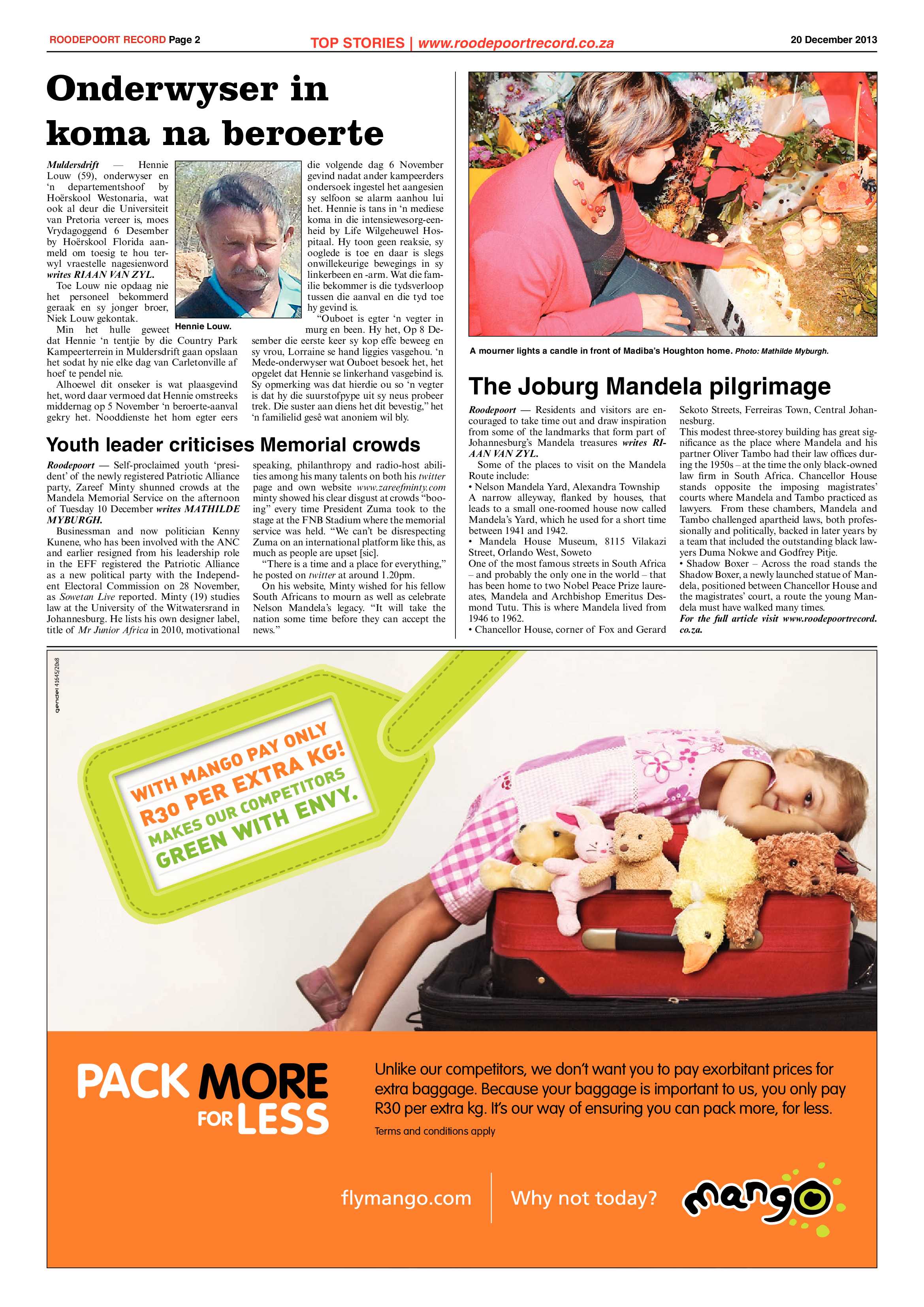 Roodepoort Record 20 December 2013 page 2