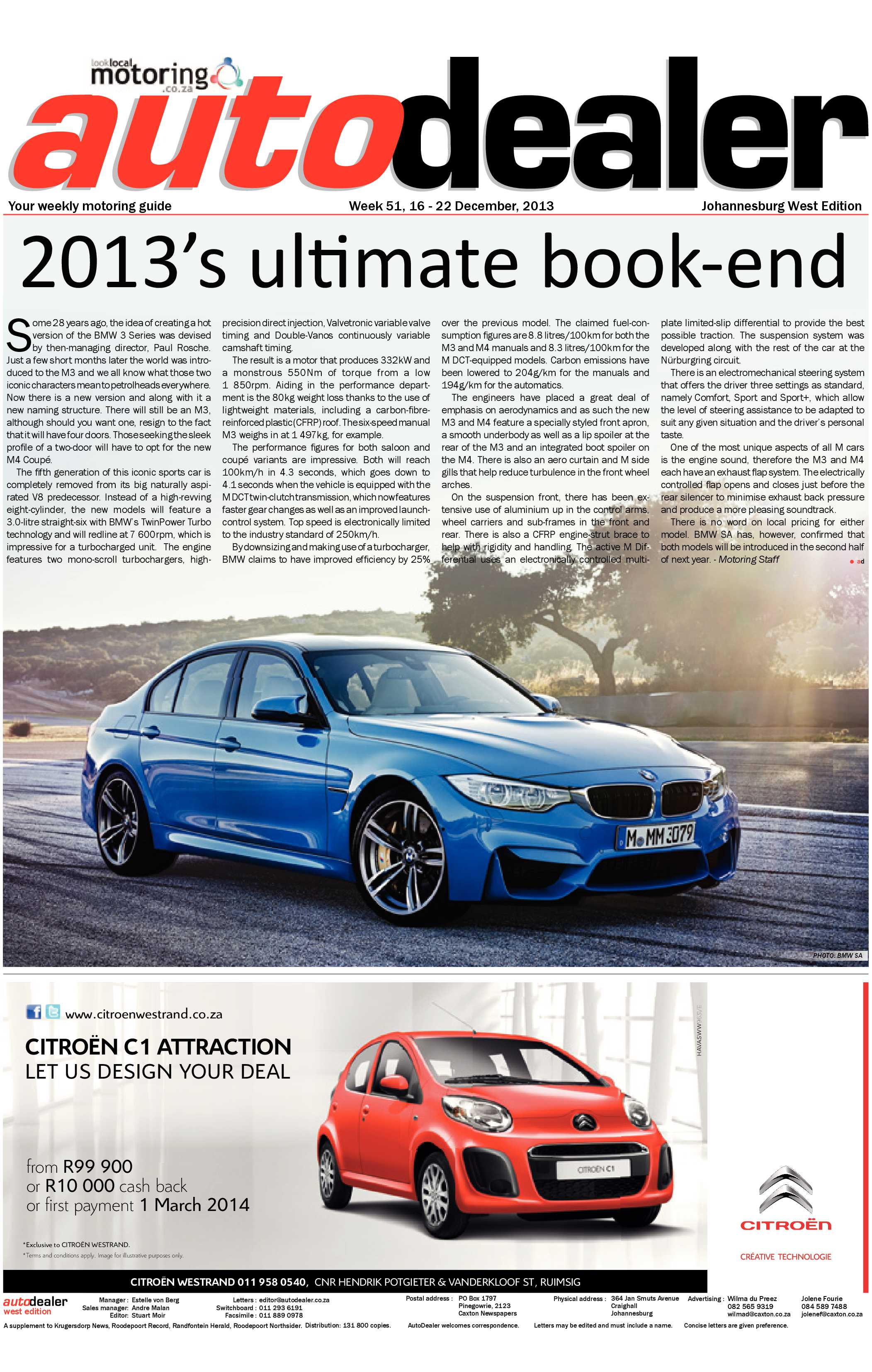 Roodepoort Record 20 December 2013 page 21