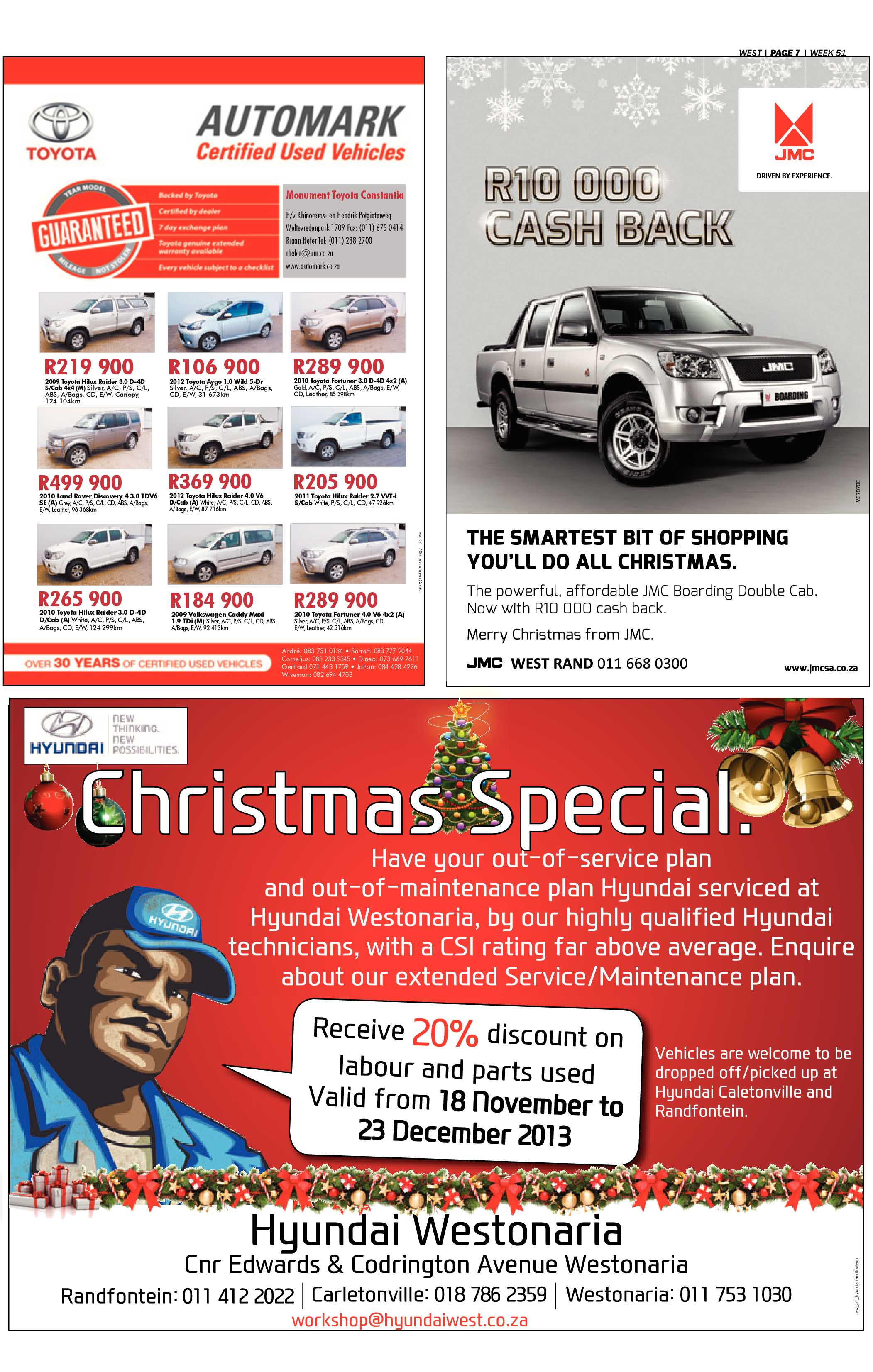 Roodepoort Record 20 December 2013 page 27