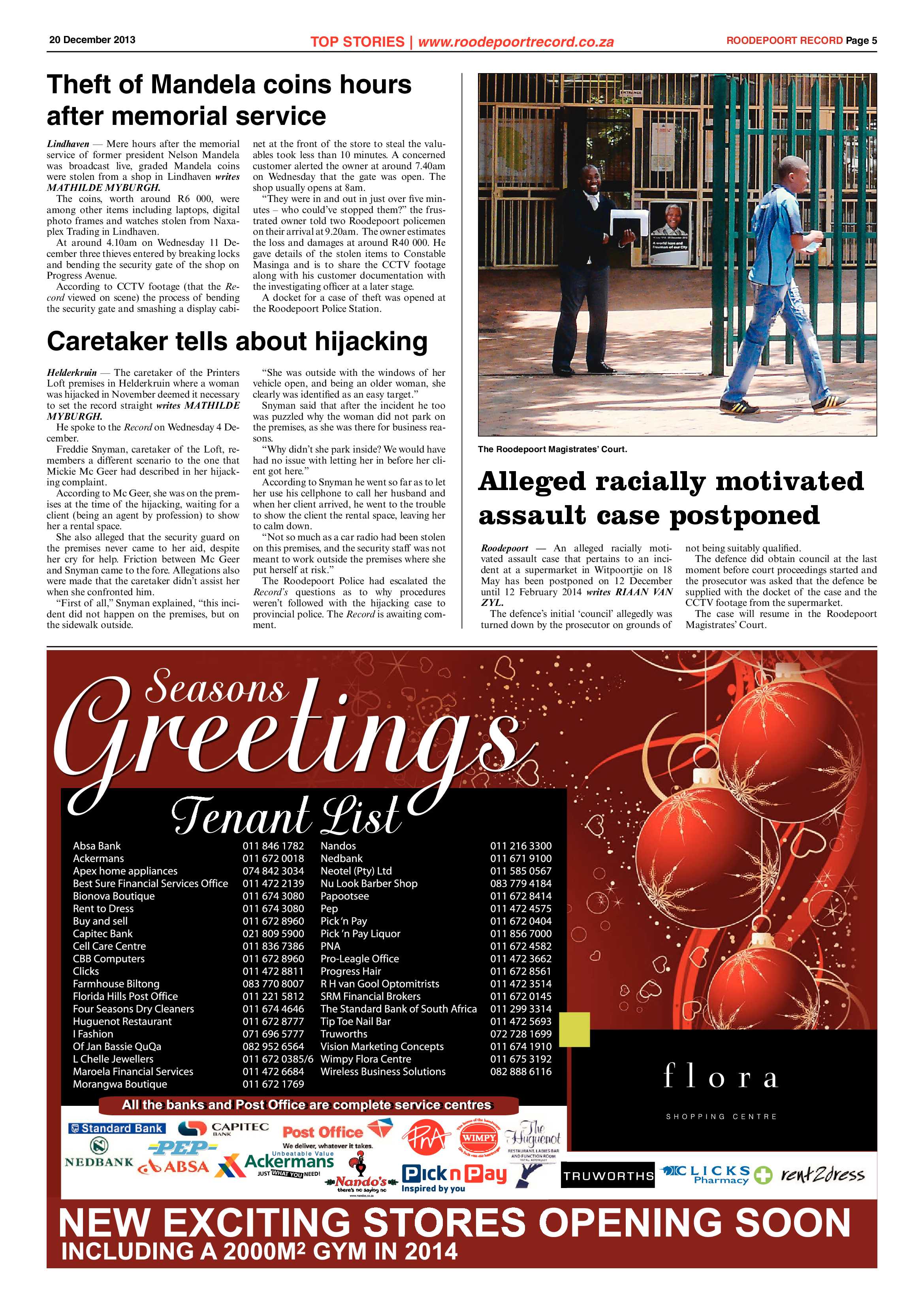 Roodepoort Record 20 December 2013 page 5