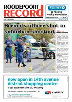 Roodepoort Record 20 December 2013