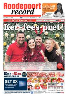 Roodepoort Record 20 December 2019