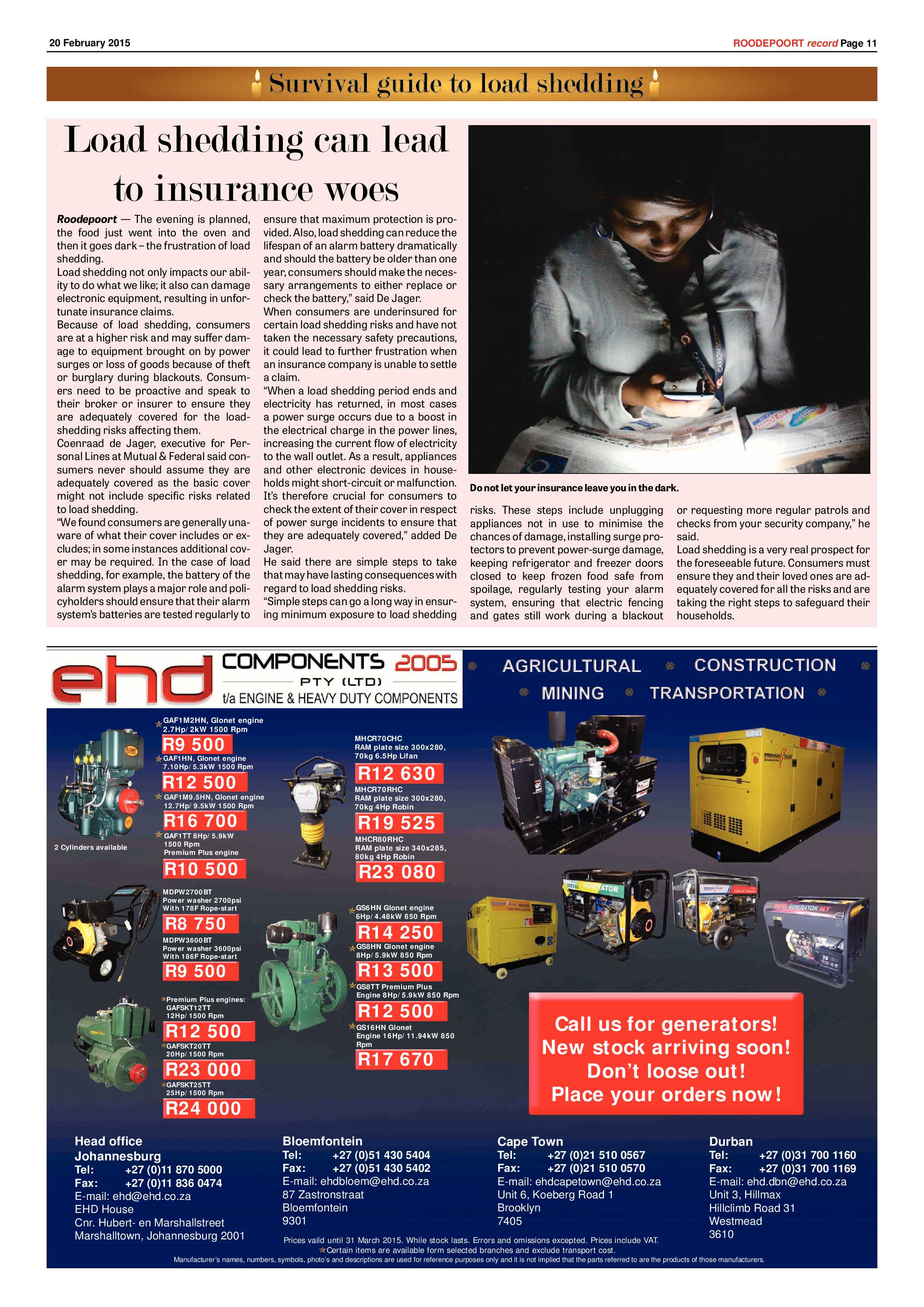 Roodepoort Record 20 February 2015 page 11