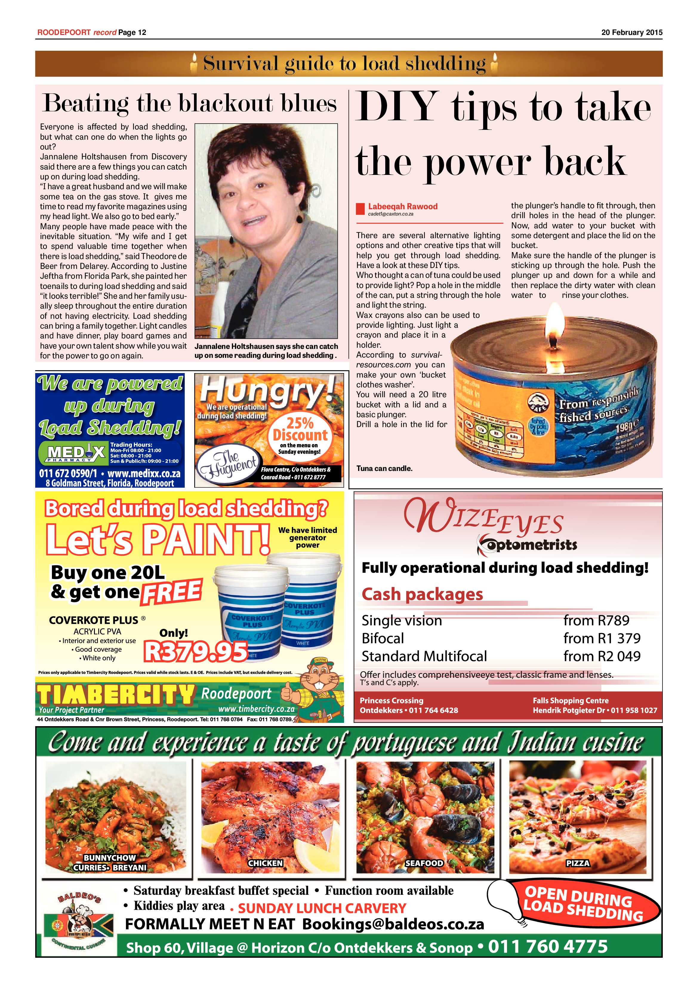 Roodepoort Record 20 February 2015 page 12